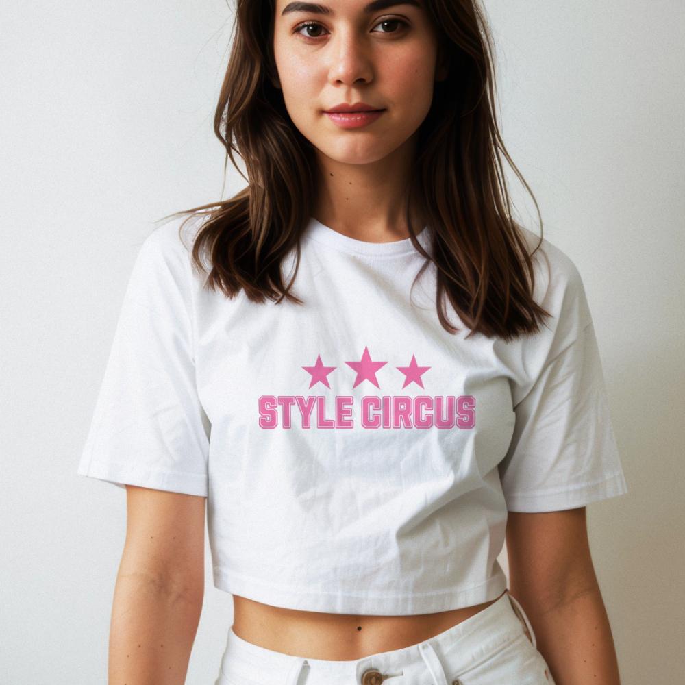 Style Circus Stars Crop Tee