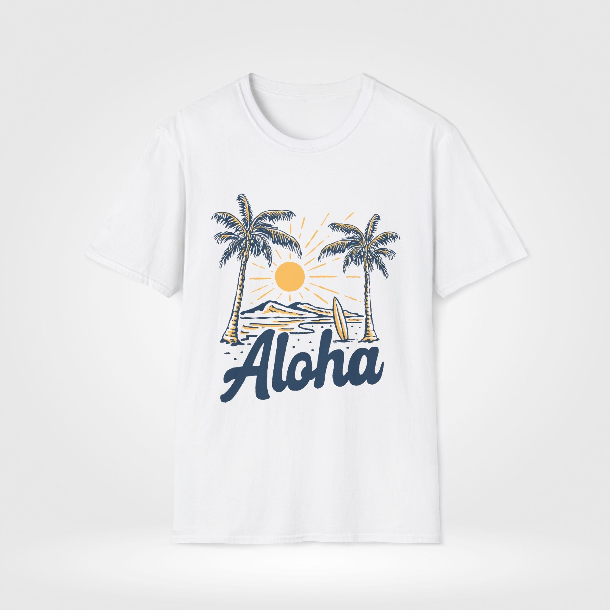 Aloha Summer Beach T-Shirt - Style Circus