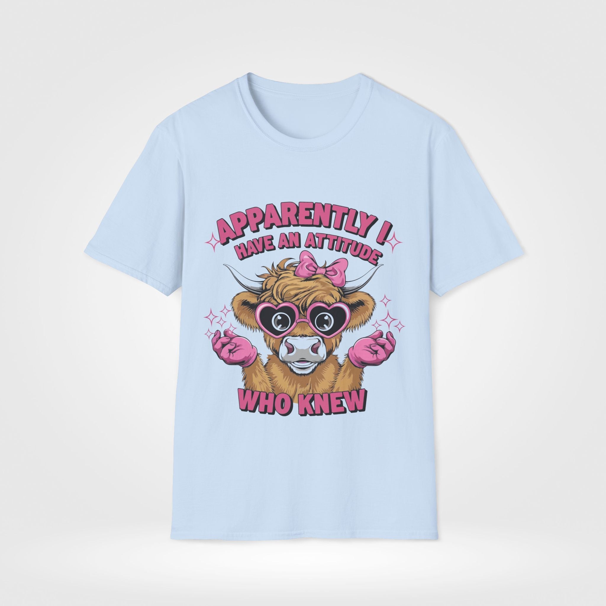 Apparently I Have An Attitude T-Shirt - Style Circus