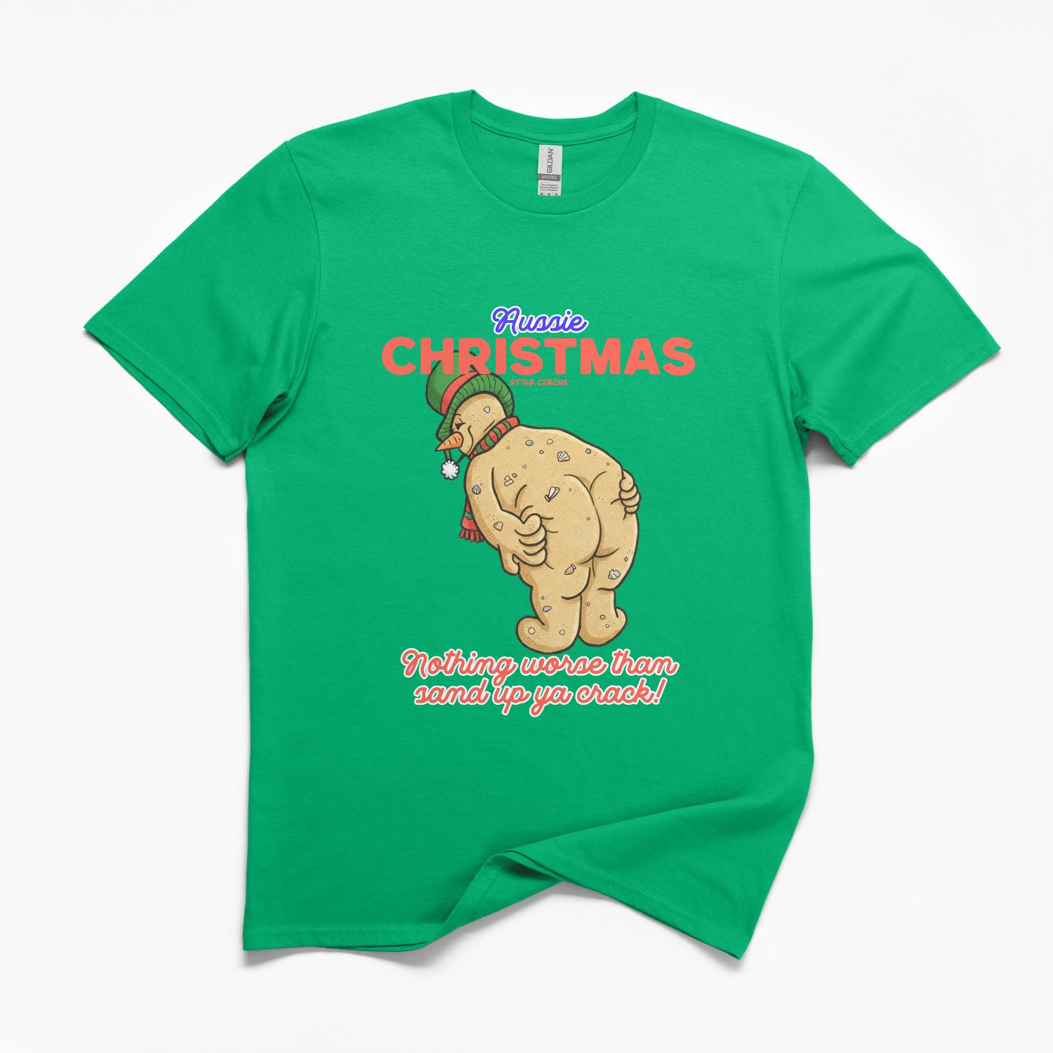 Aussie Beach Christmas T-Shirt