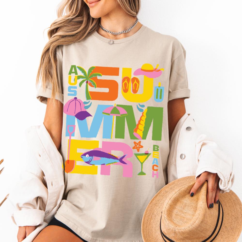 Aussie Summer Beach T-Shirt