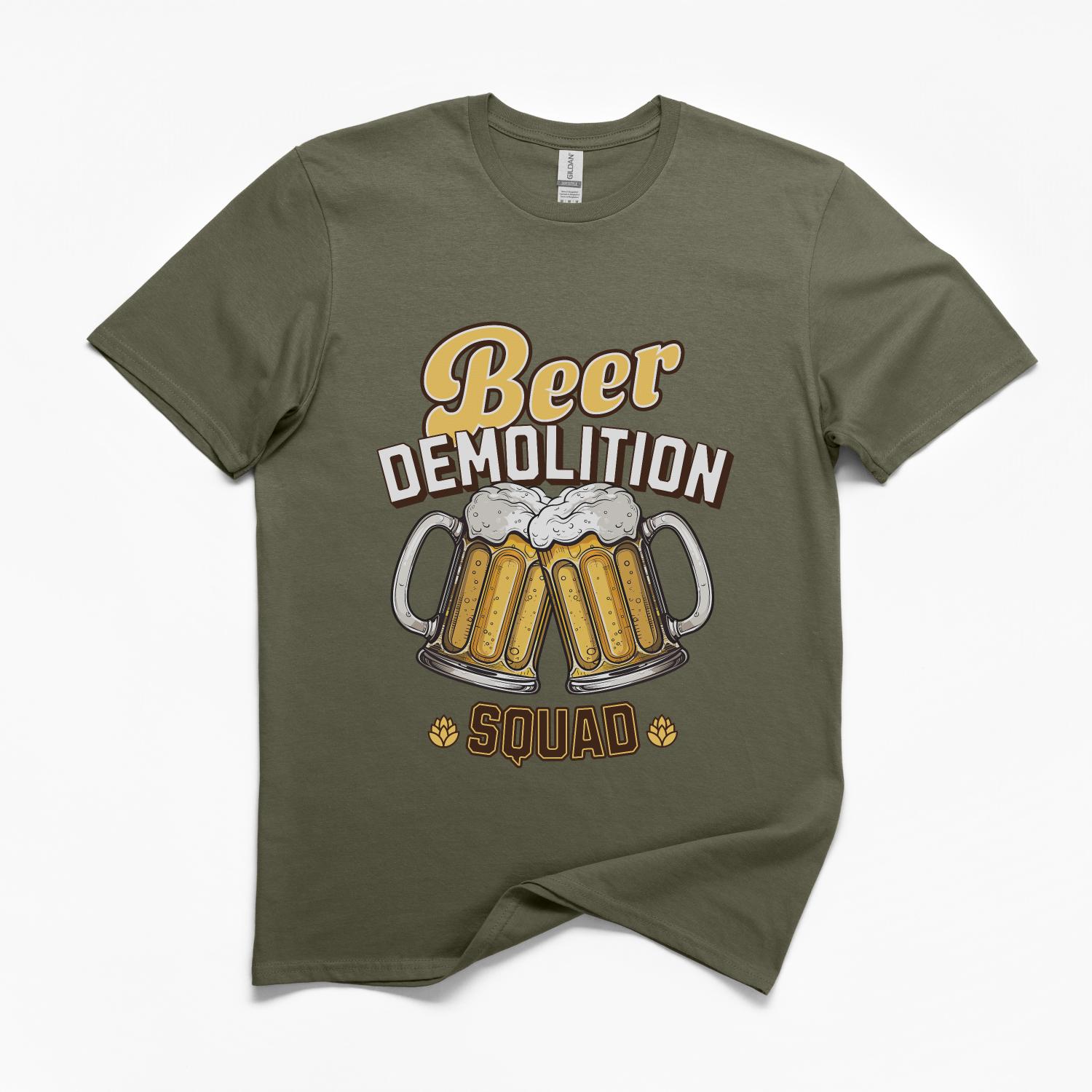 Beer Demolition Squad Unisex T-Shirt