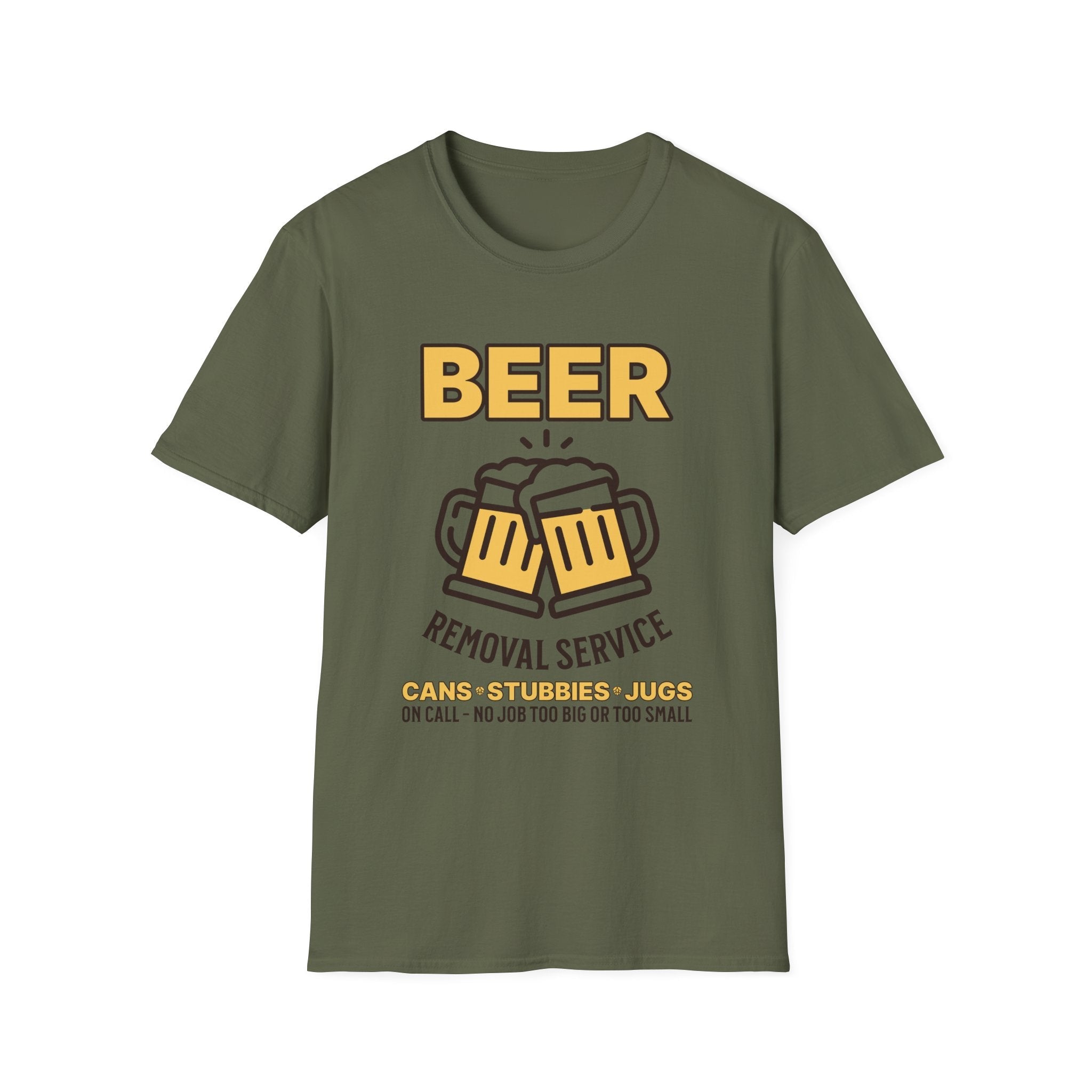 Beer Removal Service Funny Custom T-Shirt - Style Circus