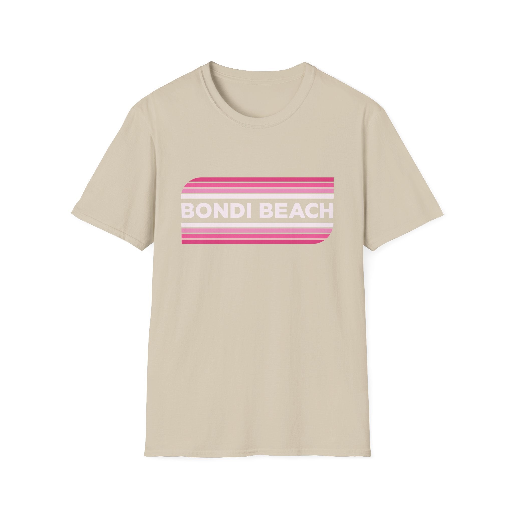 Bondi Beach Retro Rainbow T-Shirt - Style Circus