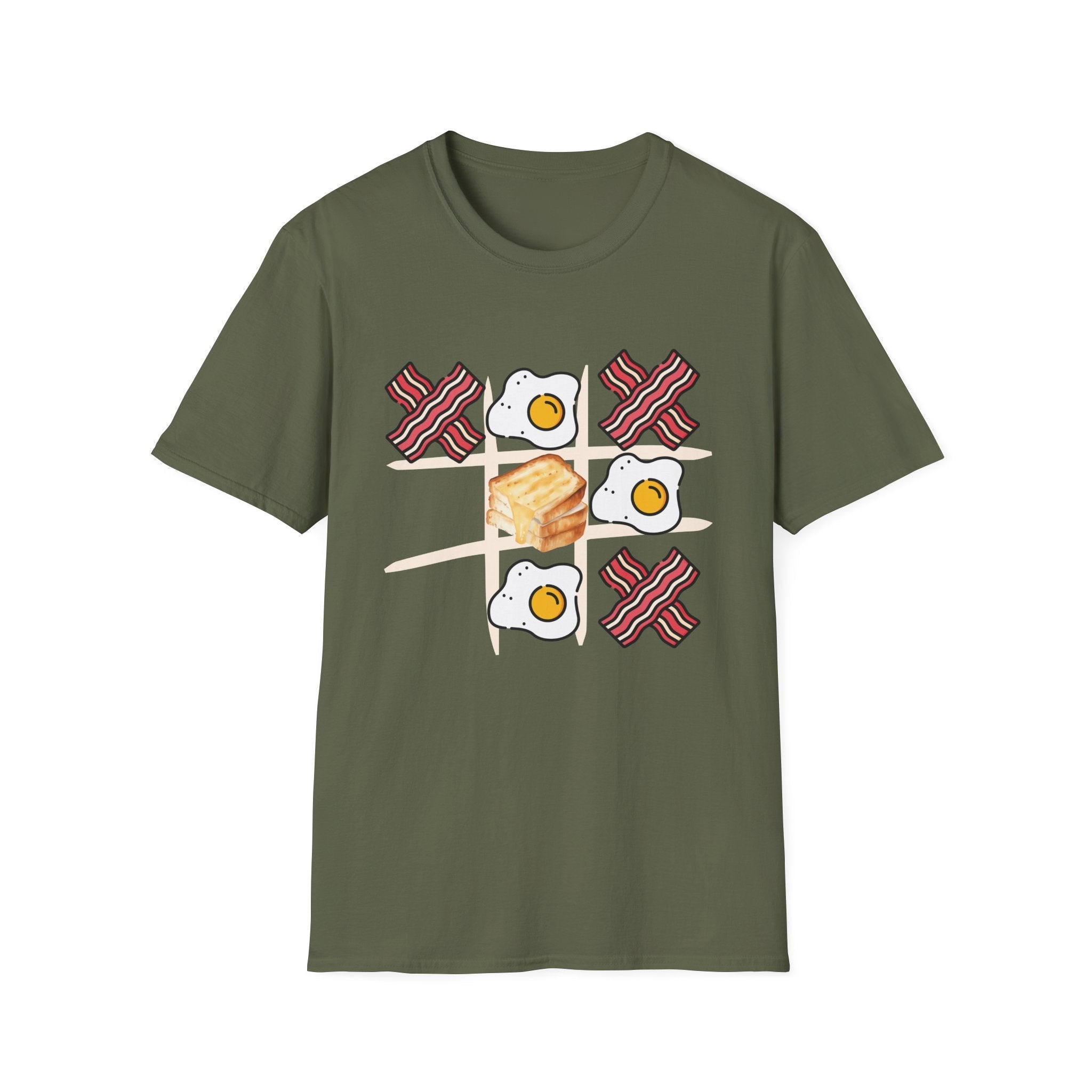 Breakfast Naughts and Crosses Custom T-Shirt - Style Circus