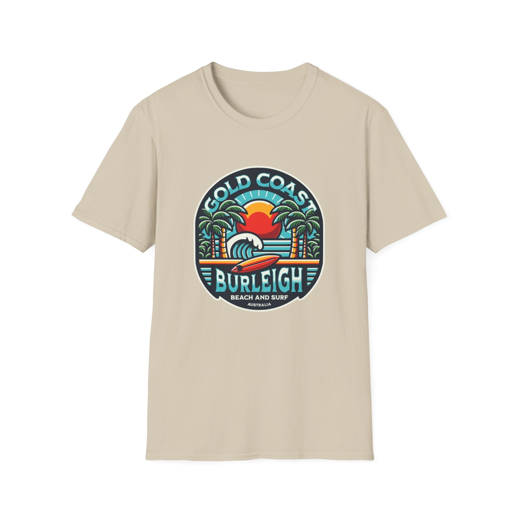 Burleigh Beach Gold Coast T-Shirt