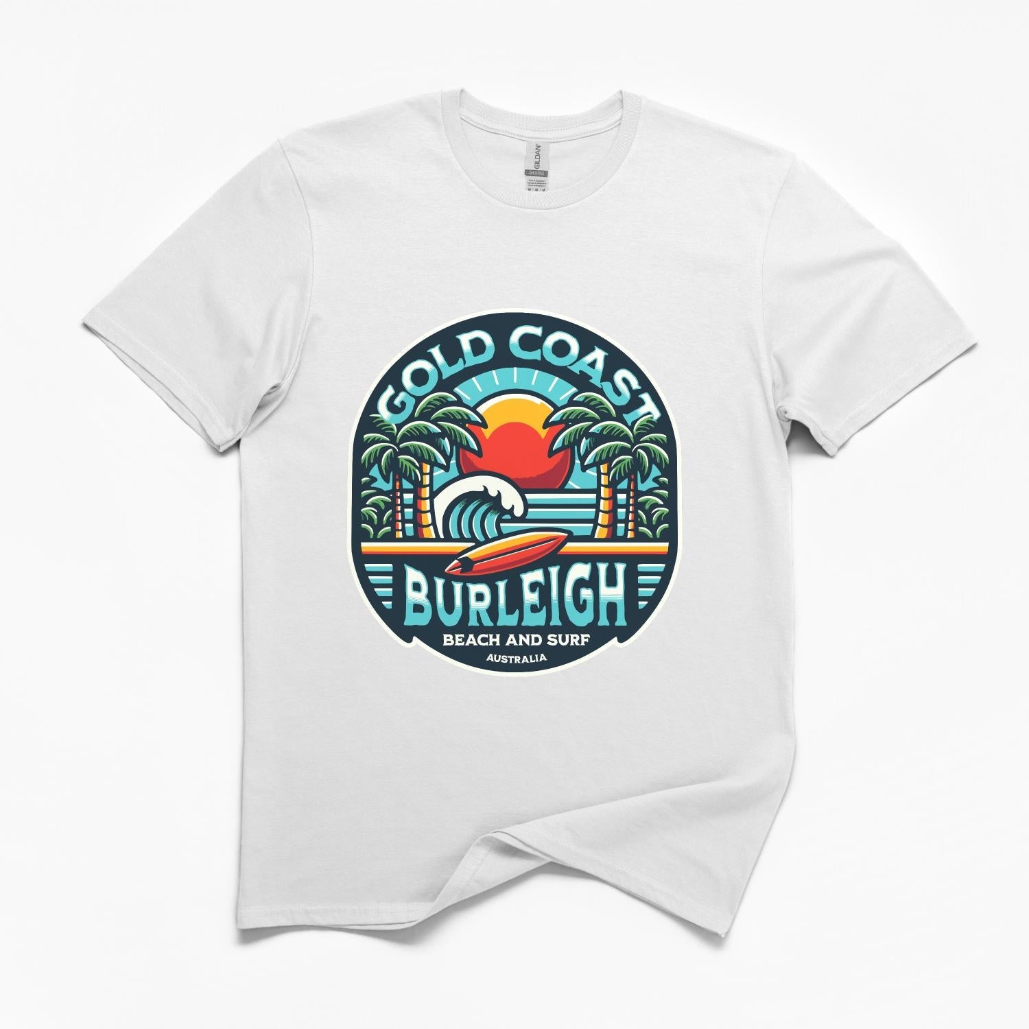 Burleigh Beach Gold Coast T-Shirt