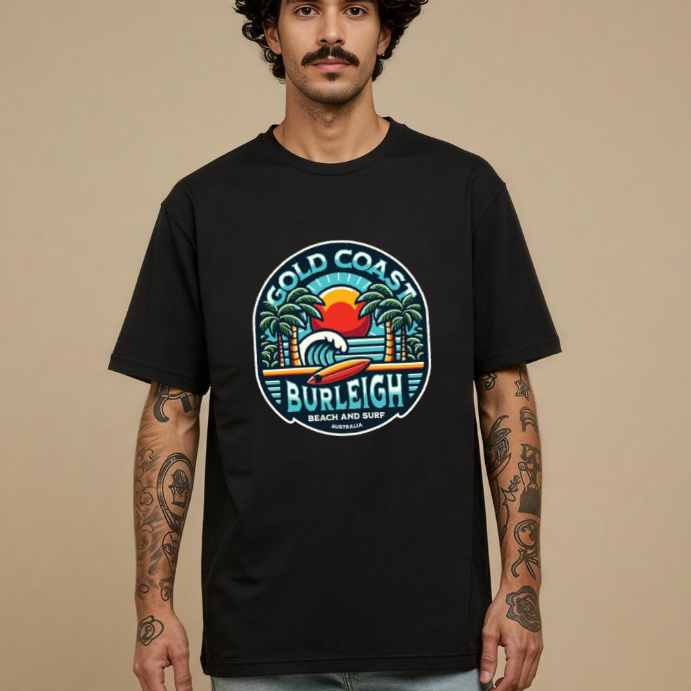 Burleigh Beach Gold Coast T-Shirt