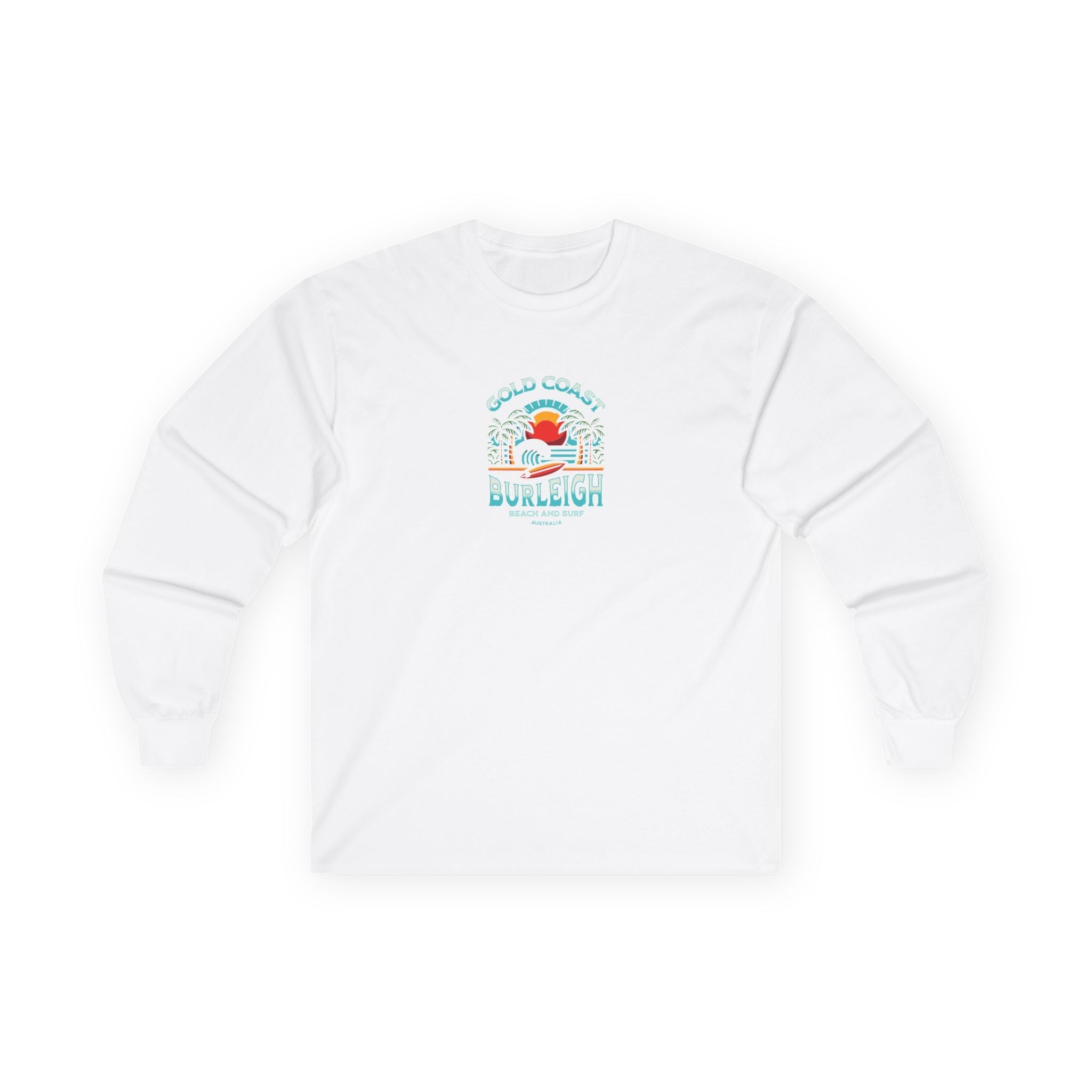 Burleigh Beach & Surf Gold Coast Long Sleeves - Style Circus