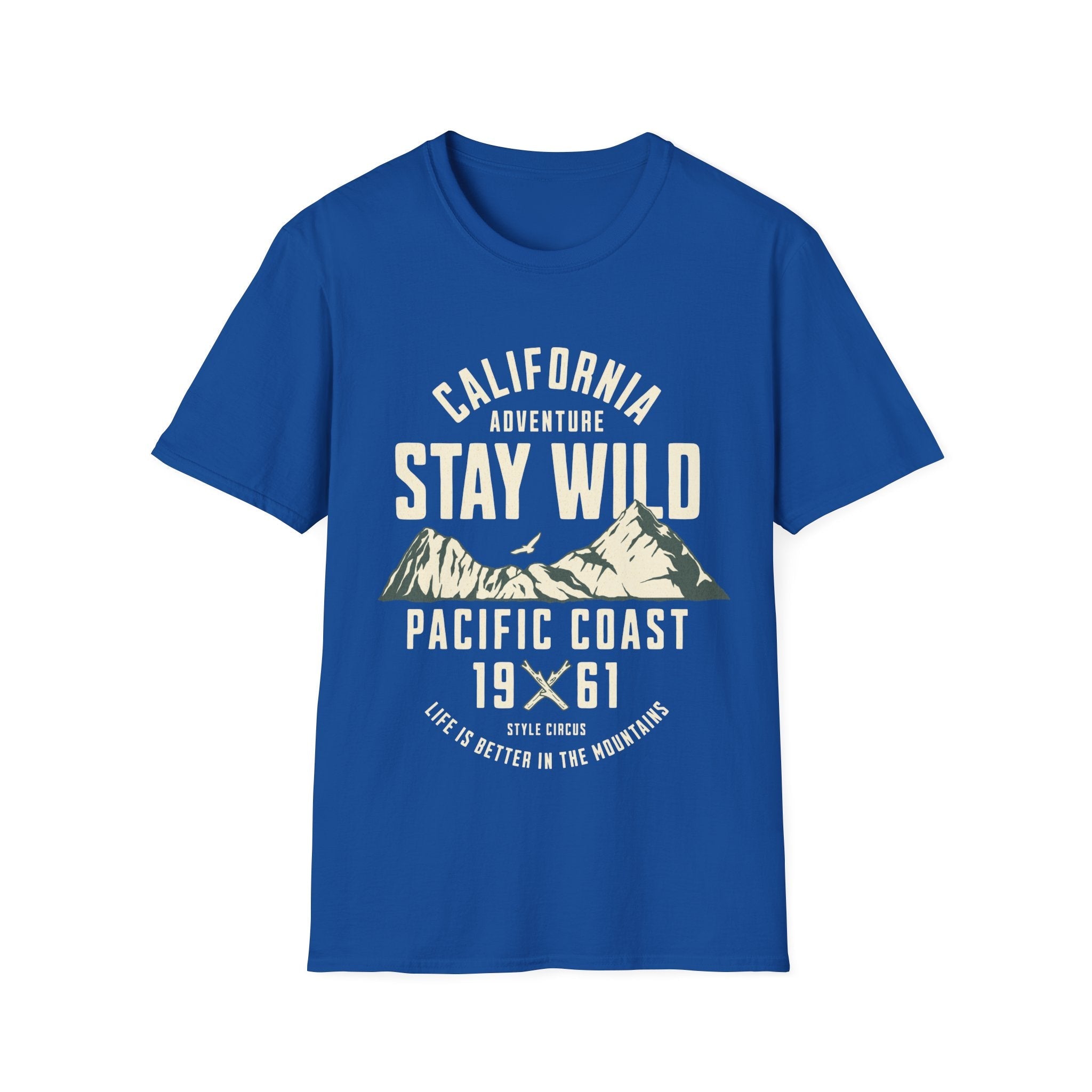 California Mountains Adventure Custom T-Shirt - Style Circus