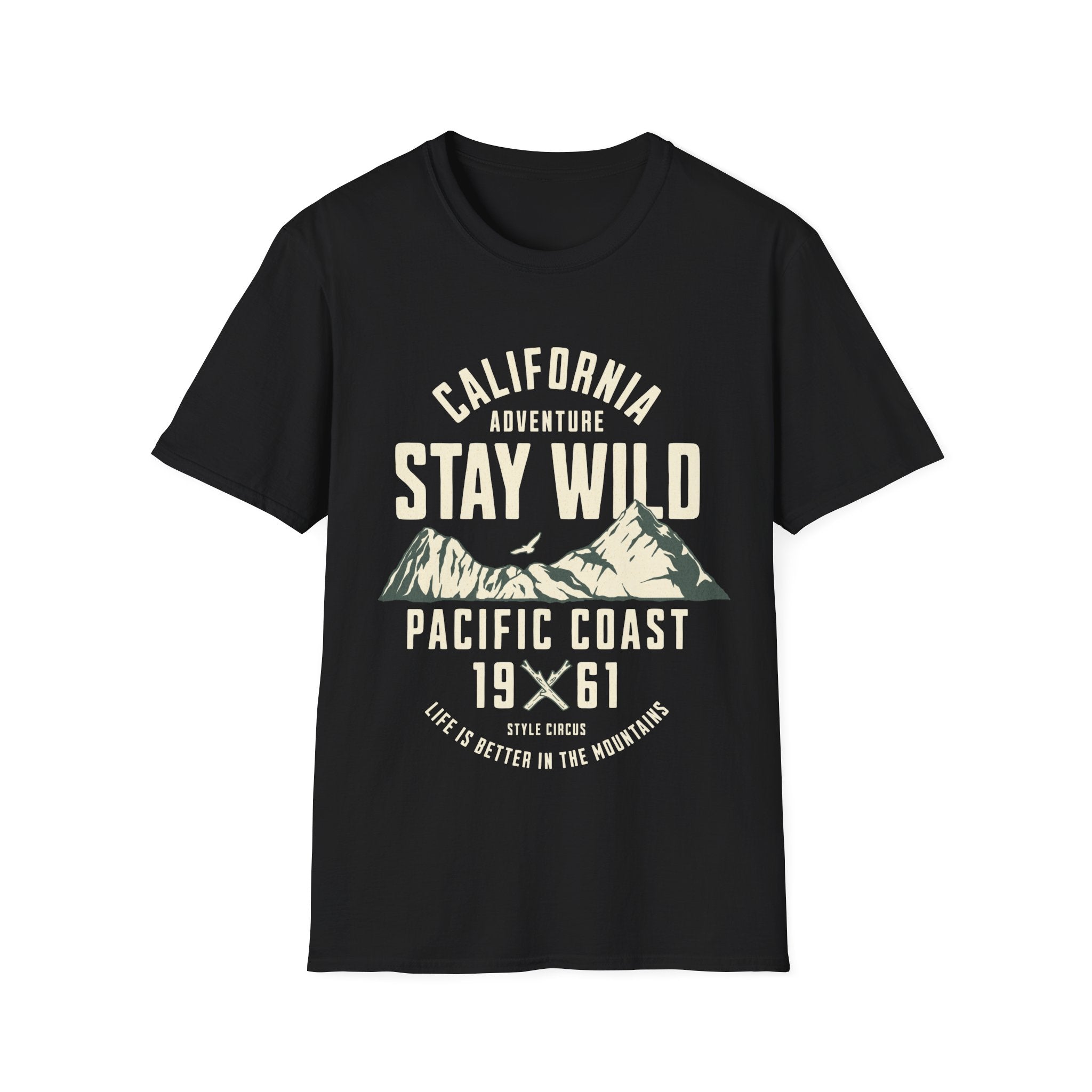 California Mountains Adventure Custom T-Shirt - Style Circus