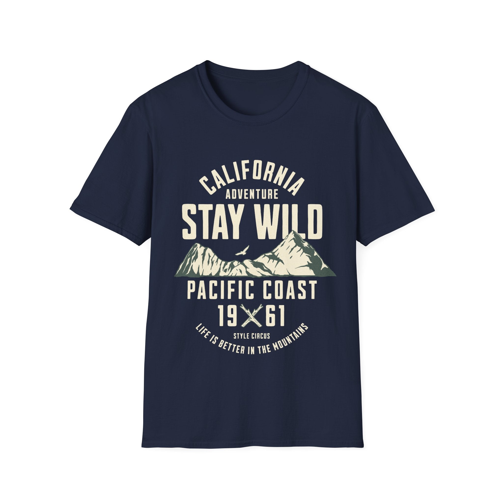 California Mountains Adventure Custom T-Shirt - Style Circus