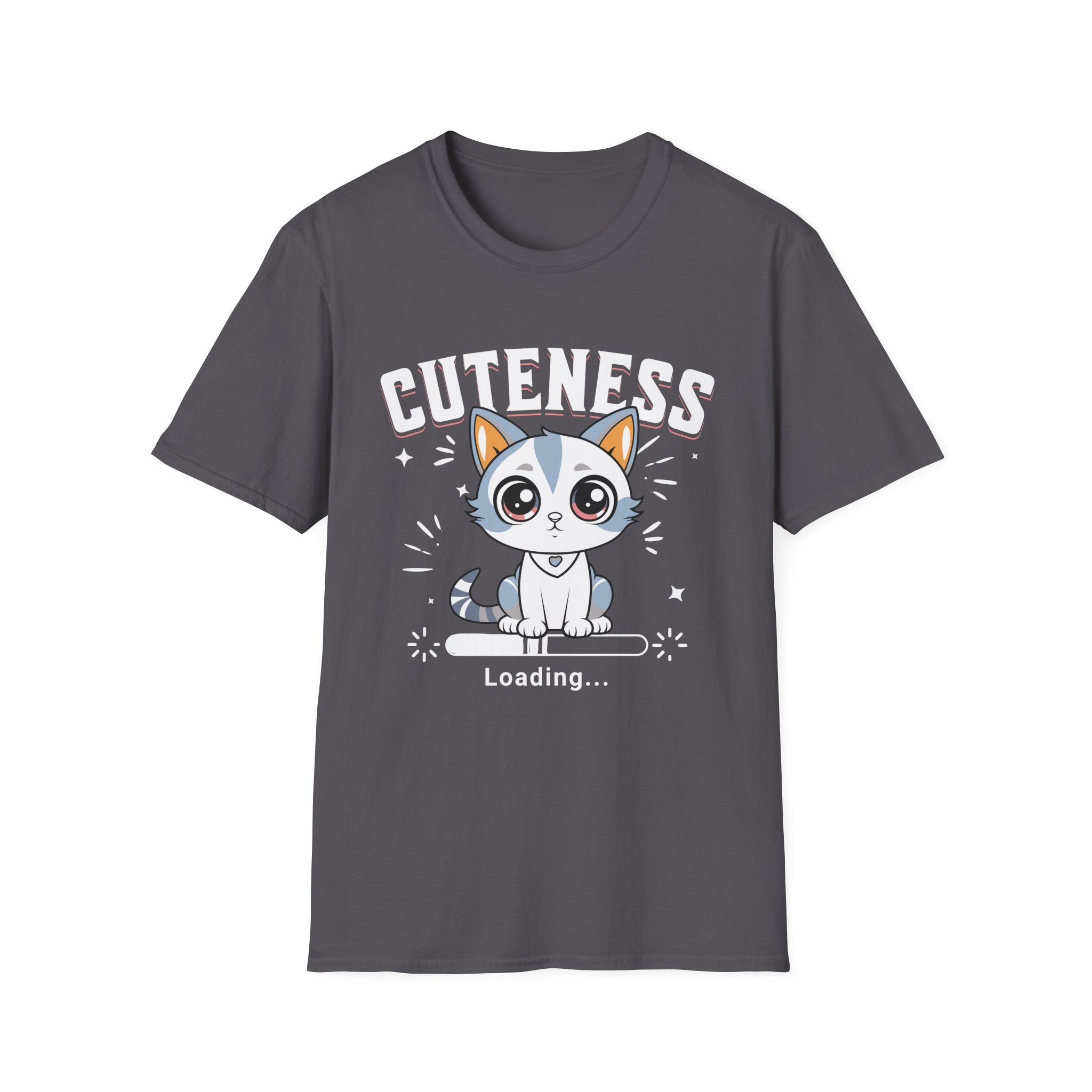 Cat Cuteness Loading Funny Custom T-Shirt - Style Circus