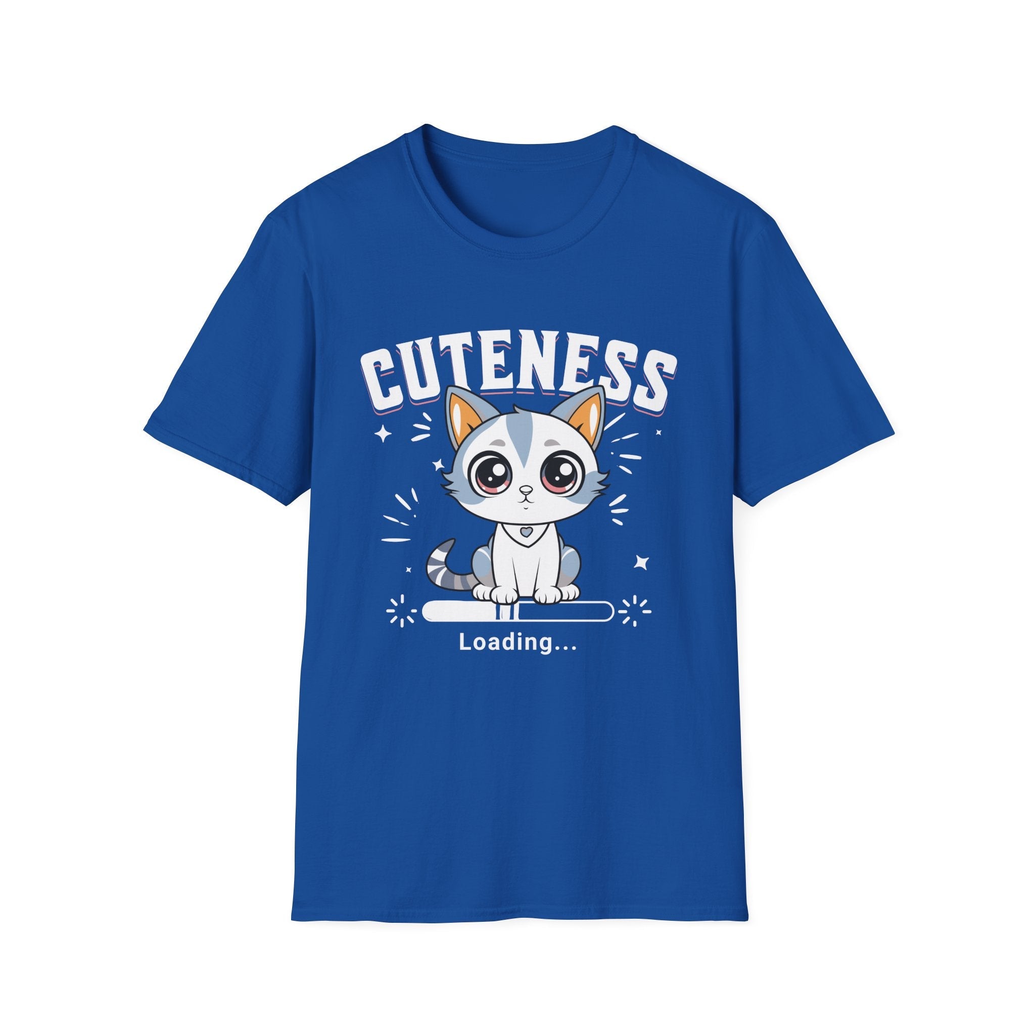 Cat Cuteness Loading Funny Custom T-Shirt - Style Circus