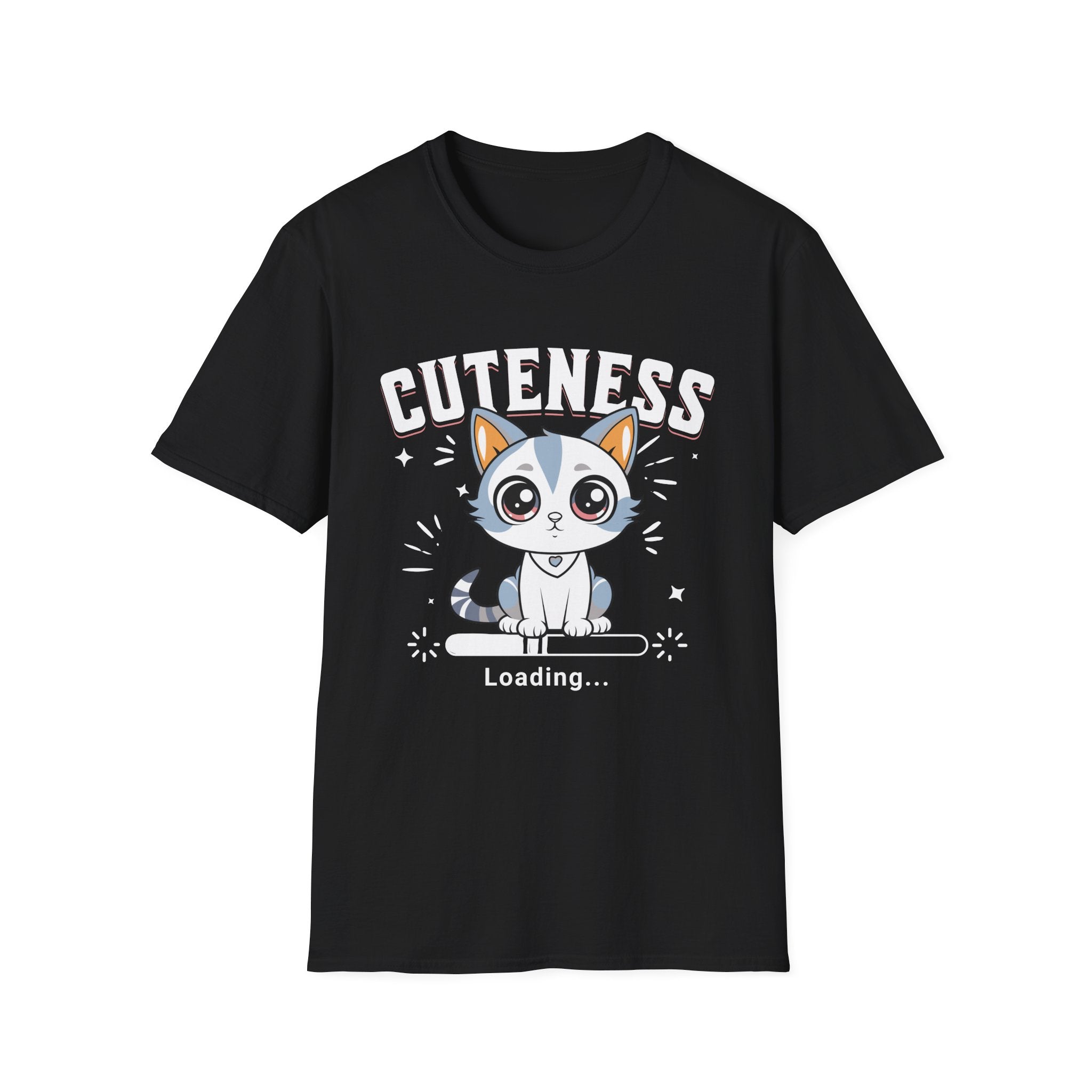Cat Cuteness Loading Funny Custom T-Shirt - Style Circus