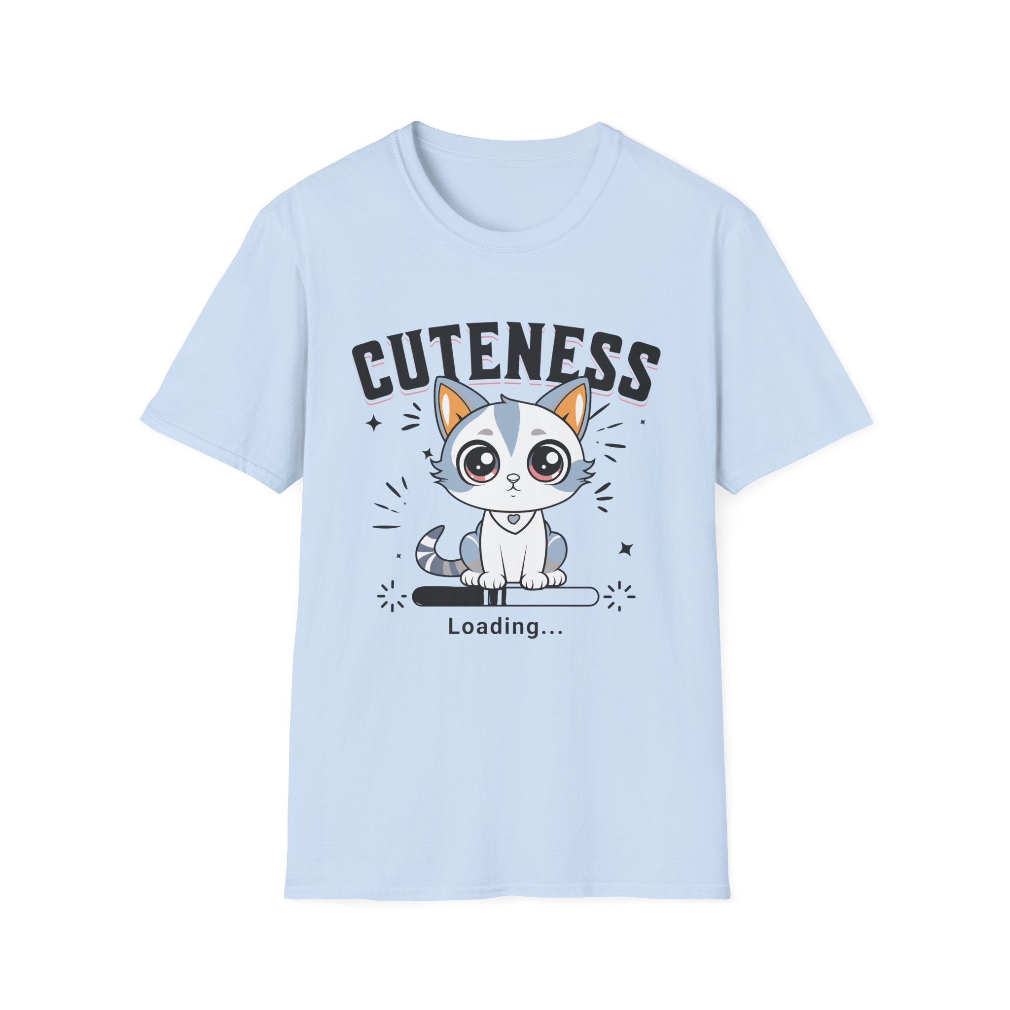 Cat Cuteness Loading Funny Custom T-Shirt - Style Circus