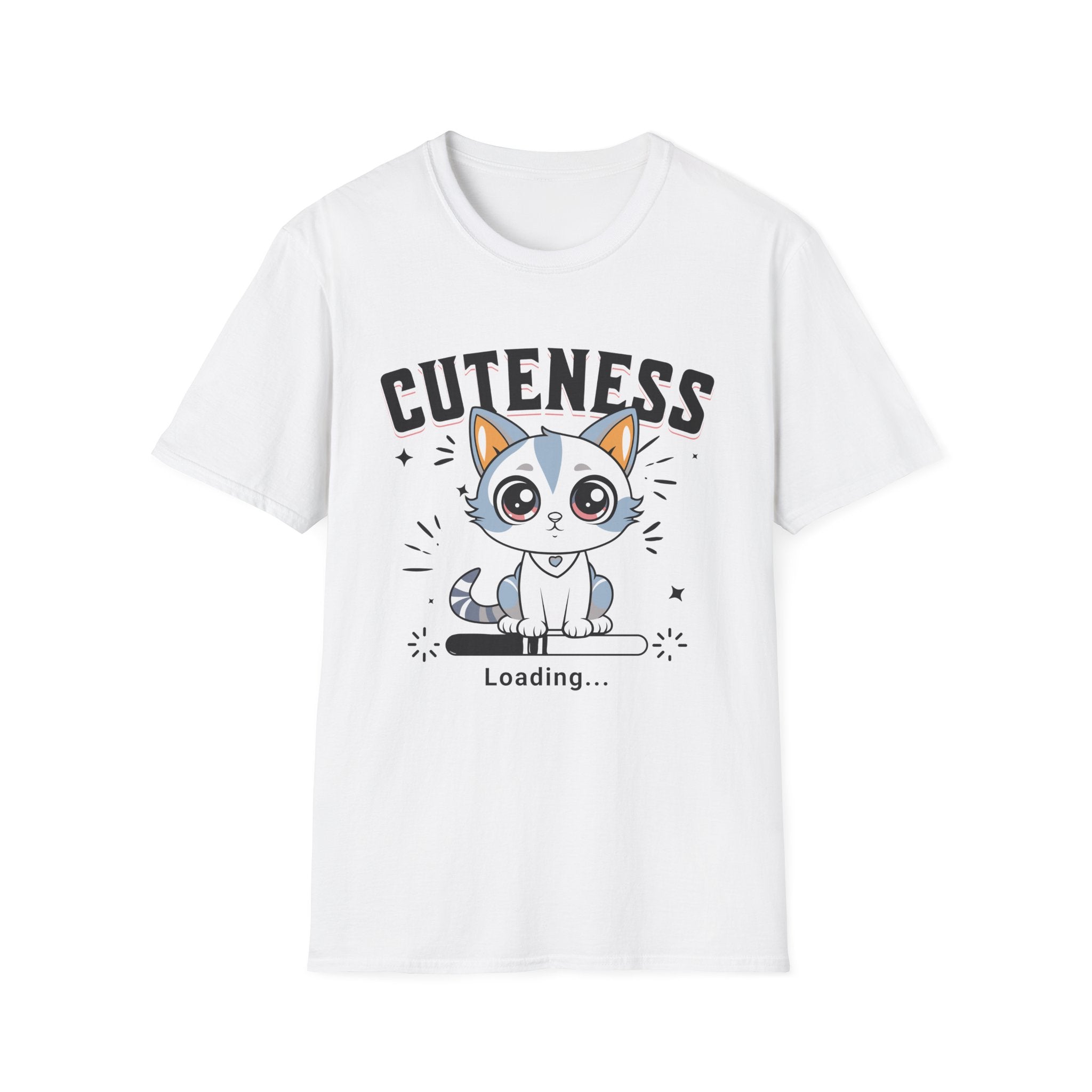 Cat Cuteness Loading Funny Custom T-Shirt - Style Circus
