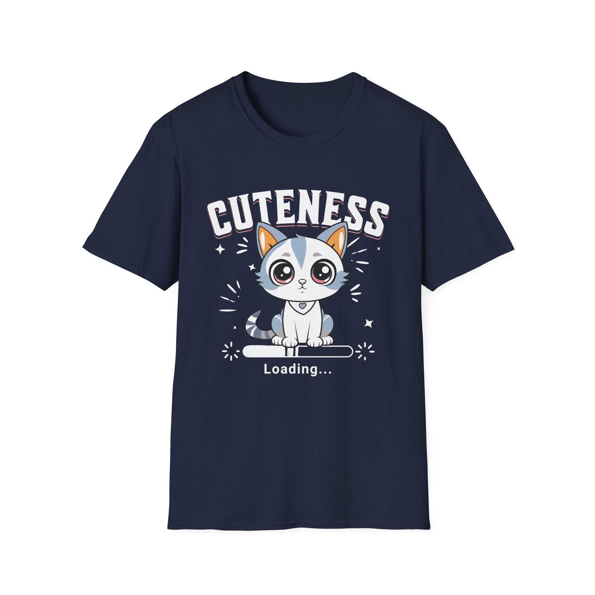 Cat Cuteness Loading Funny Custom T-Shirt - Style Circus