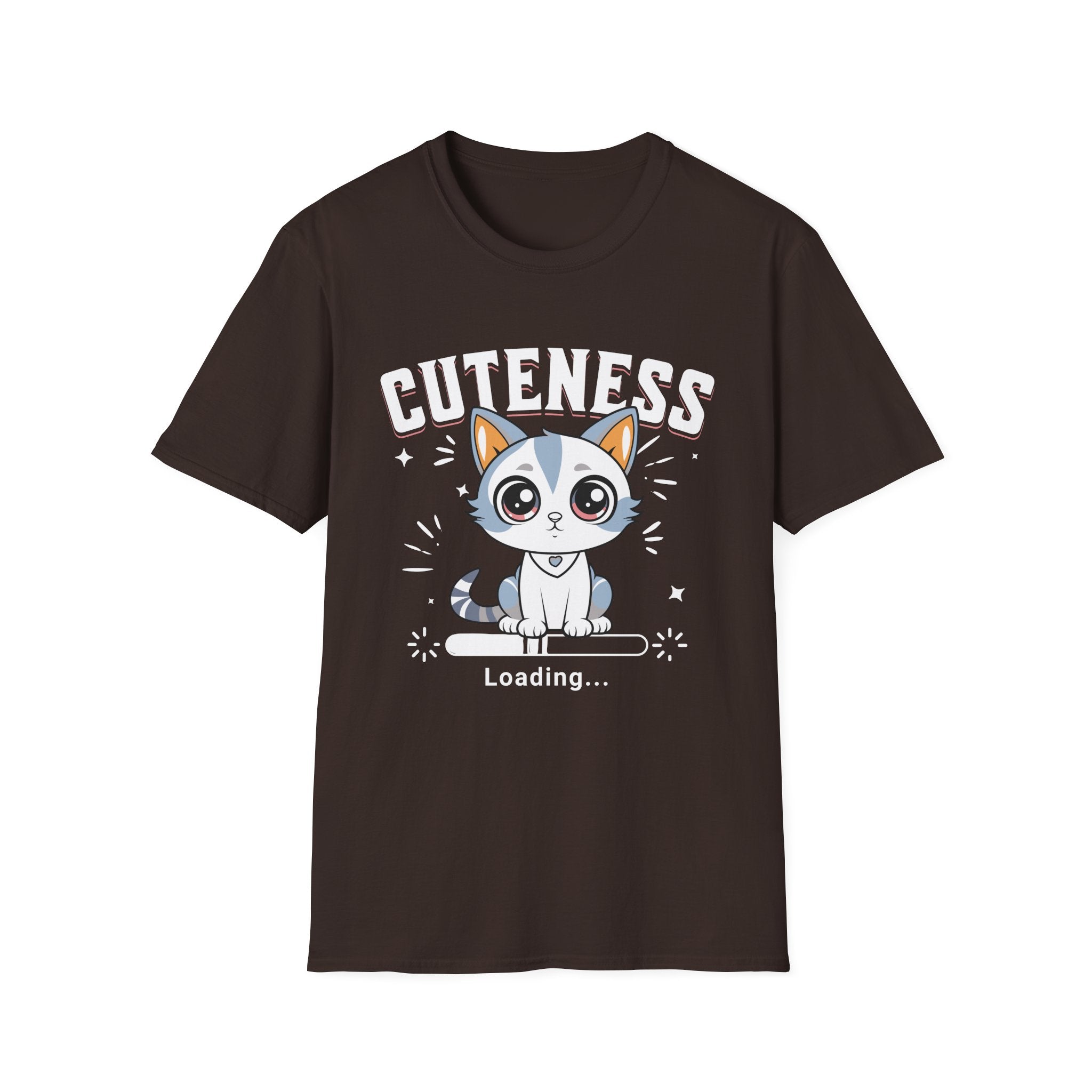 Cat Cuteness Loading Funny Custom T-Shirt - Style Circus