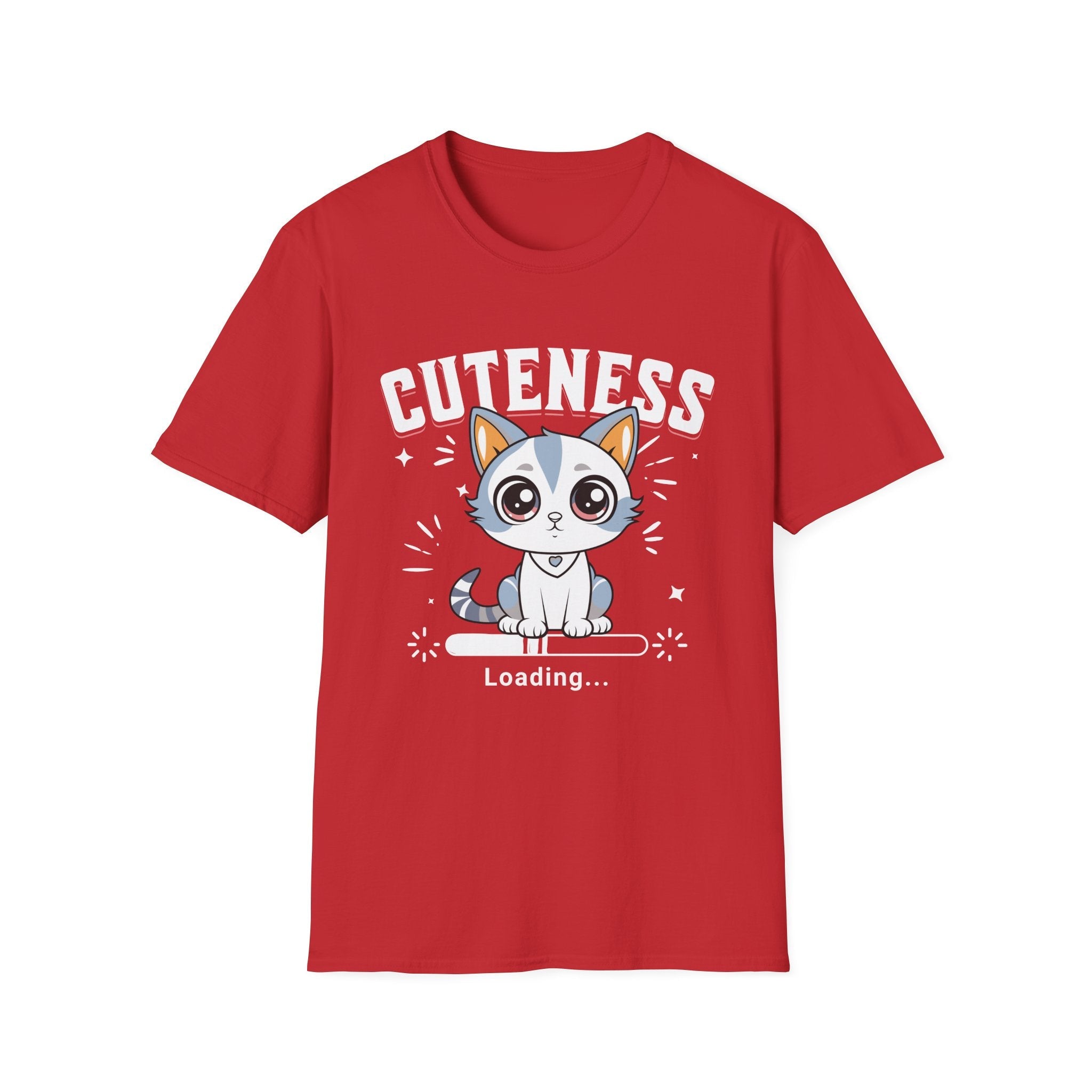 Cat Cuteness Loading Funny Custom T-Shirt - Style Circus