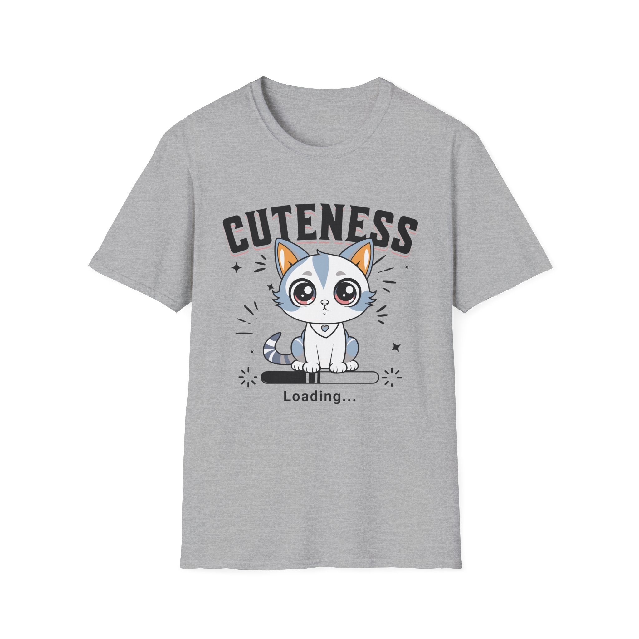 Cat Cuteness Loading Funny Custom T-Shirt - Style Circus