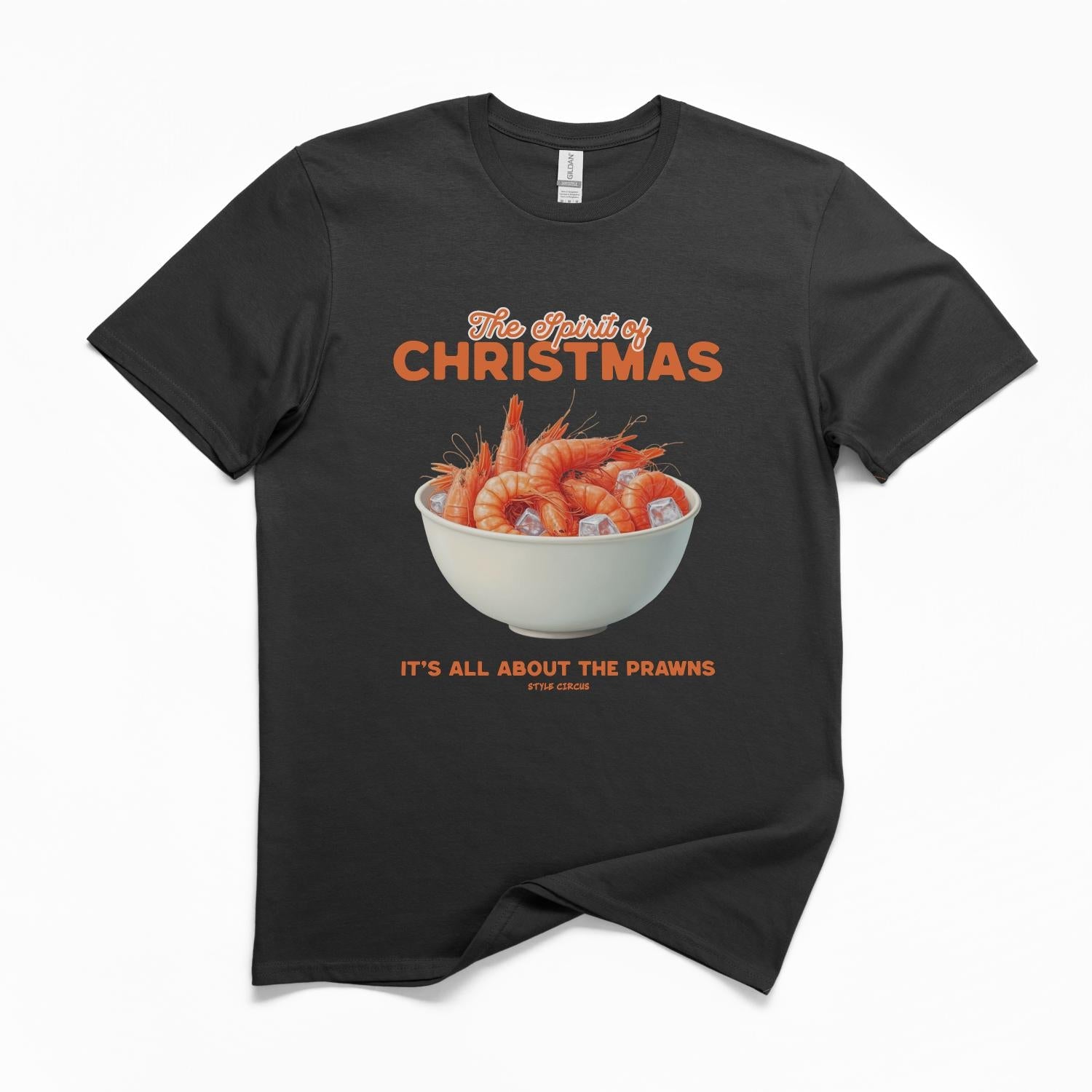 Christmas It's All About The Prawns T-Shirt