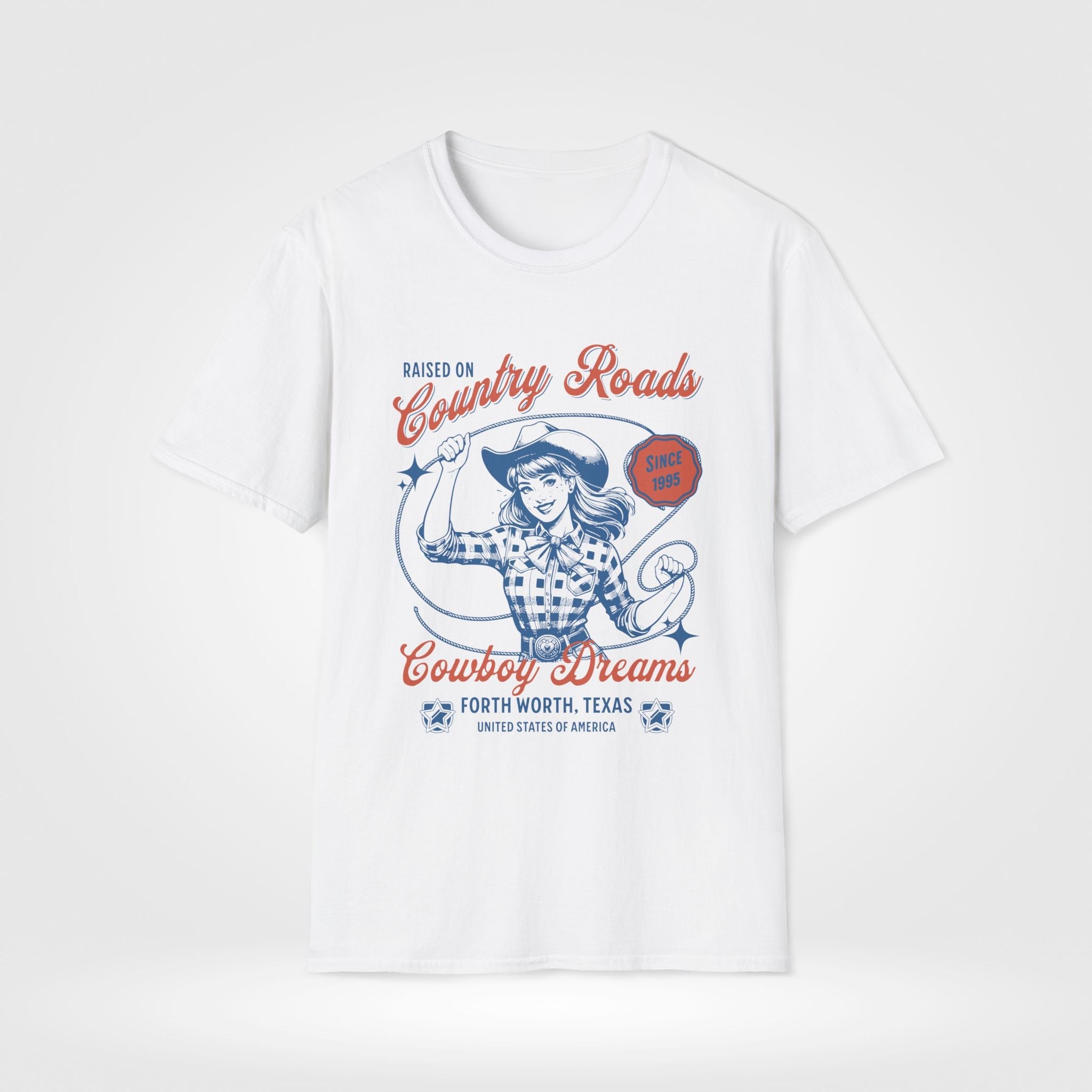 Country Roads Cowboy Dreams Custom T-Shirt - Style Circus