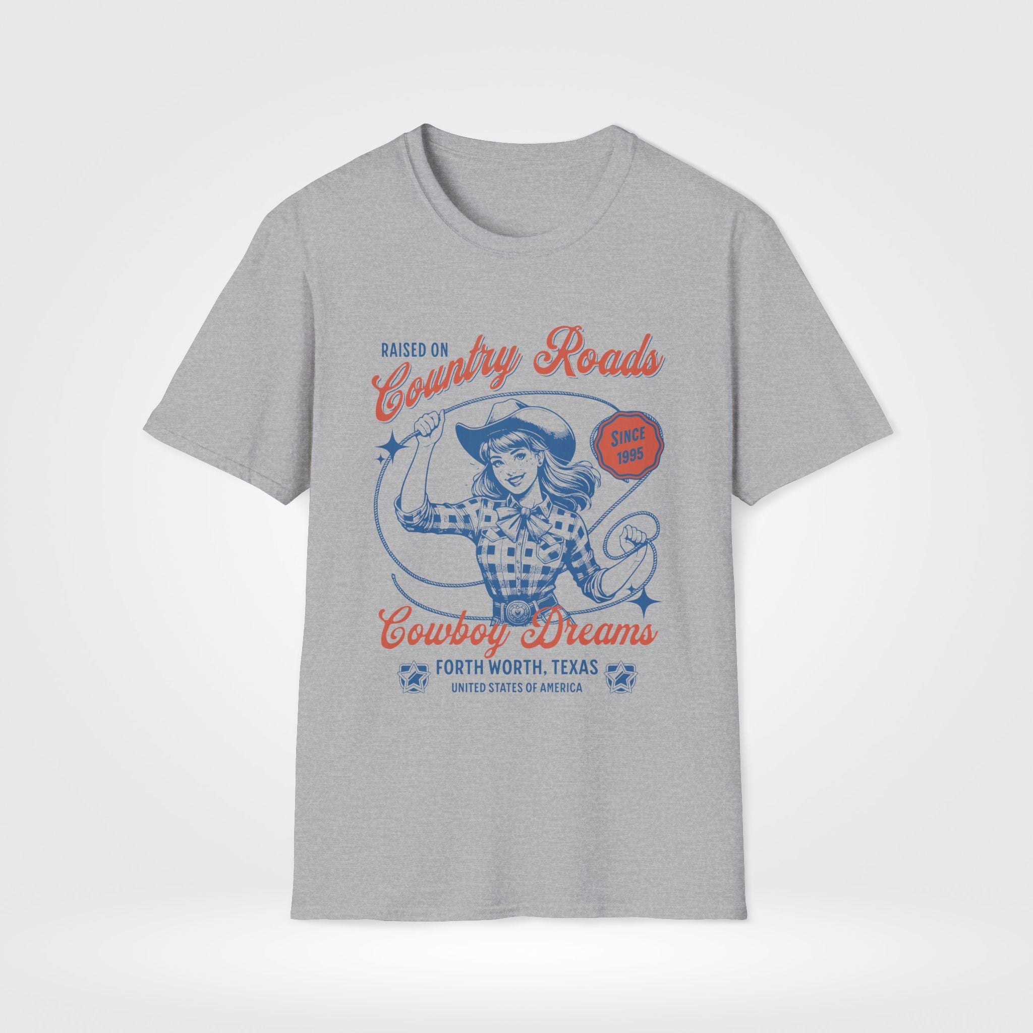 Country Roads Cowboy Dreams Custom T-Shirt - Style Circus