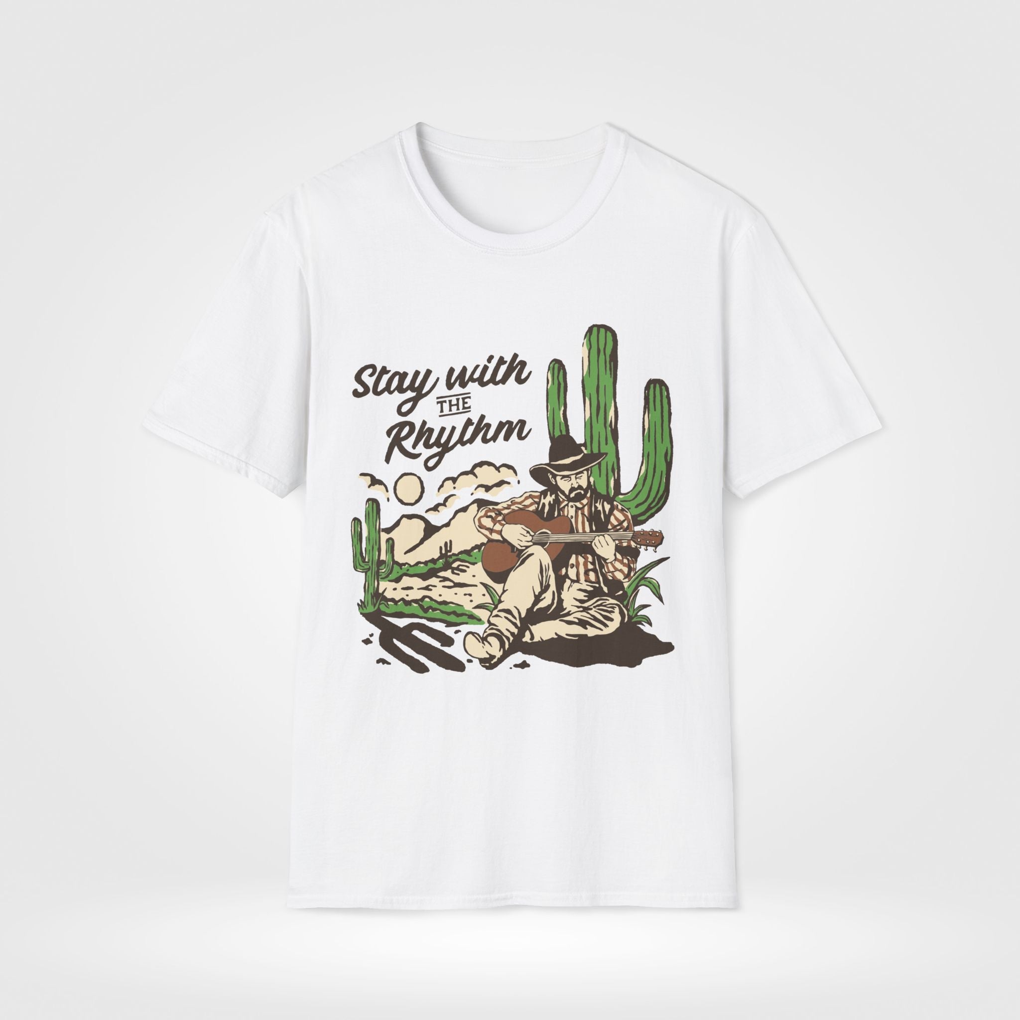 Cowboy Rhythm Western T-Shirt - Style Circus