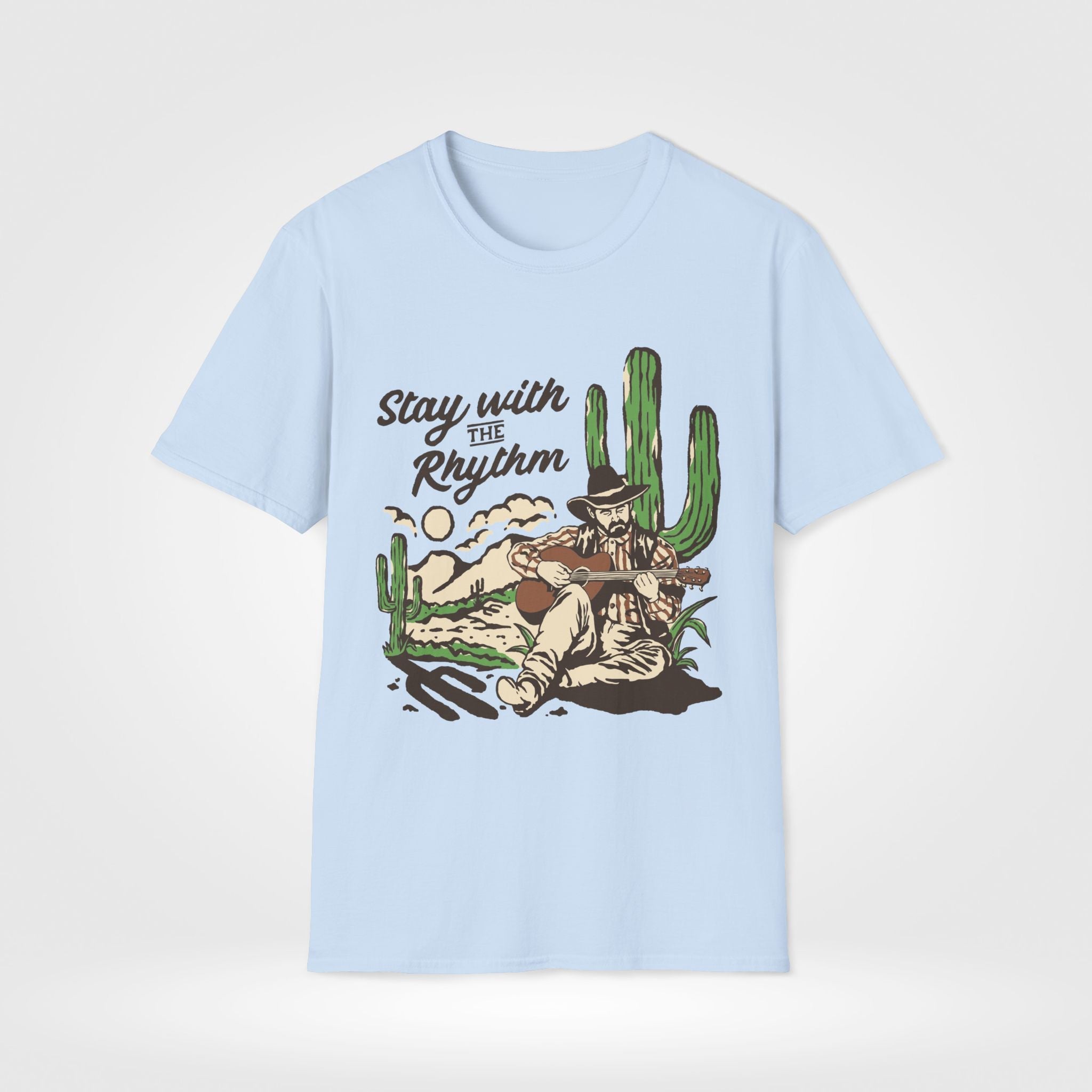 Cowboy Rhythm Western T-Shirt - Style Circus