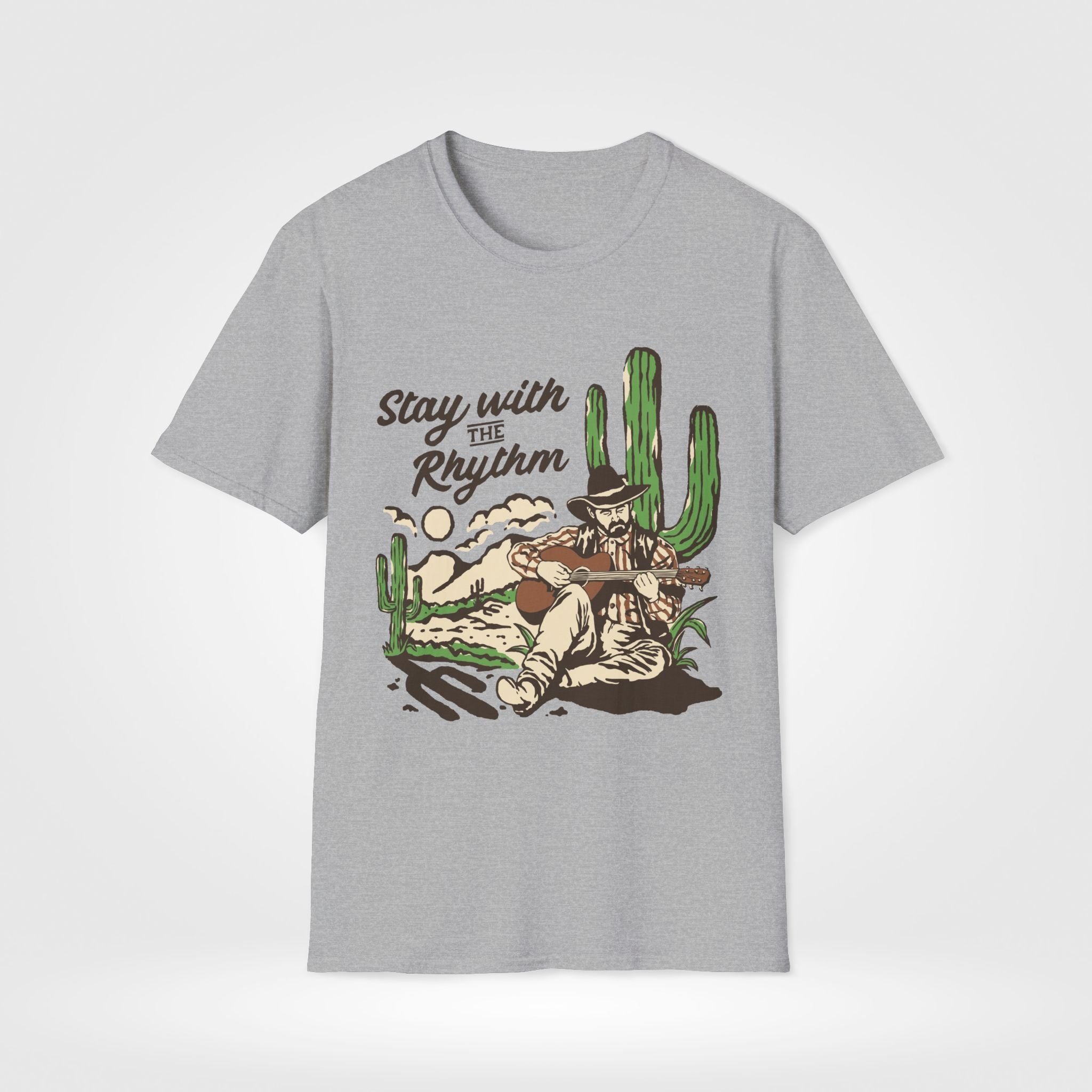 Cowboy Rhythm Western T-Shirt - Style Circus