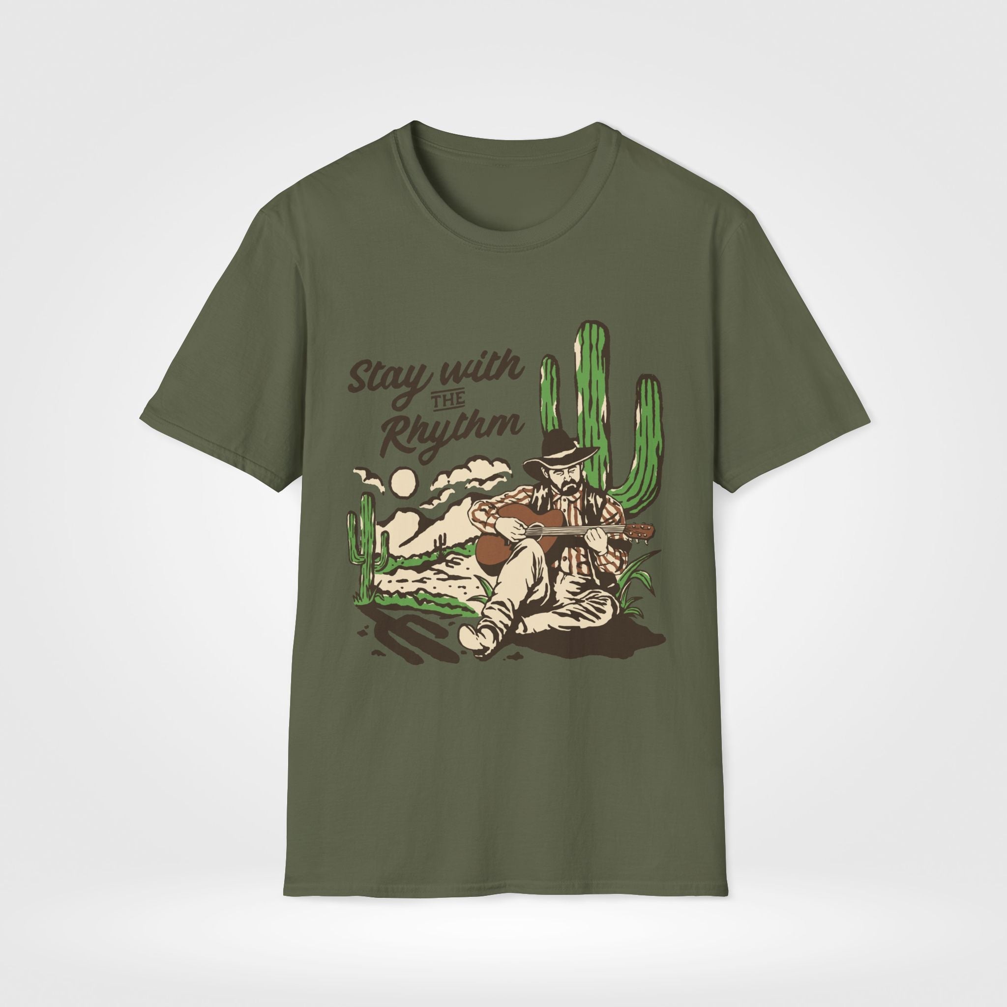 Cowboy Rhythm Western T-Shirt - Style Circus
