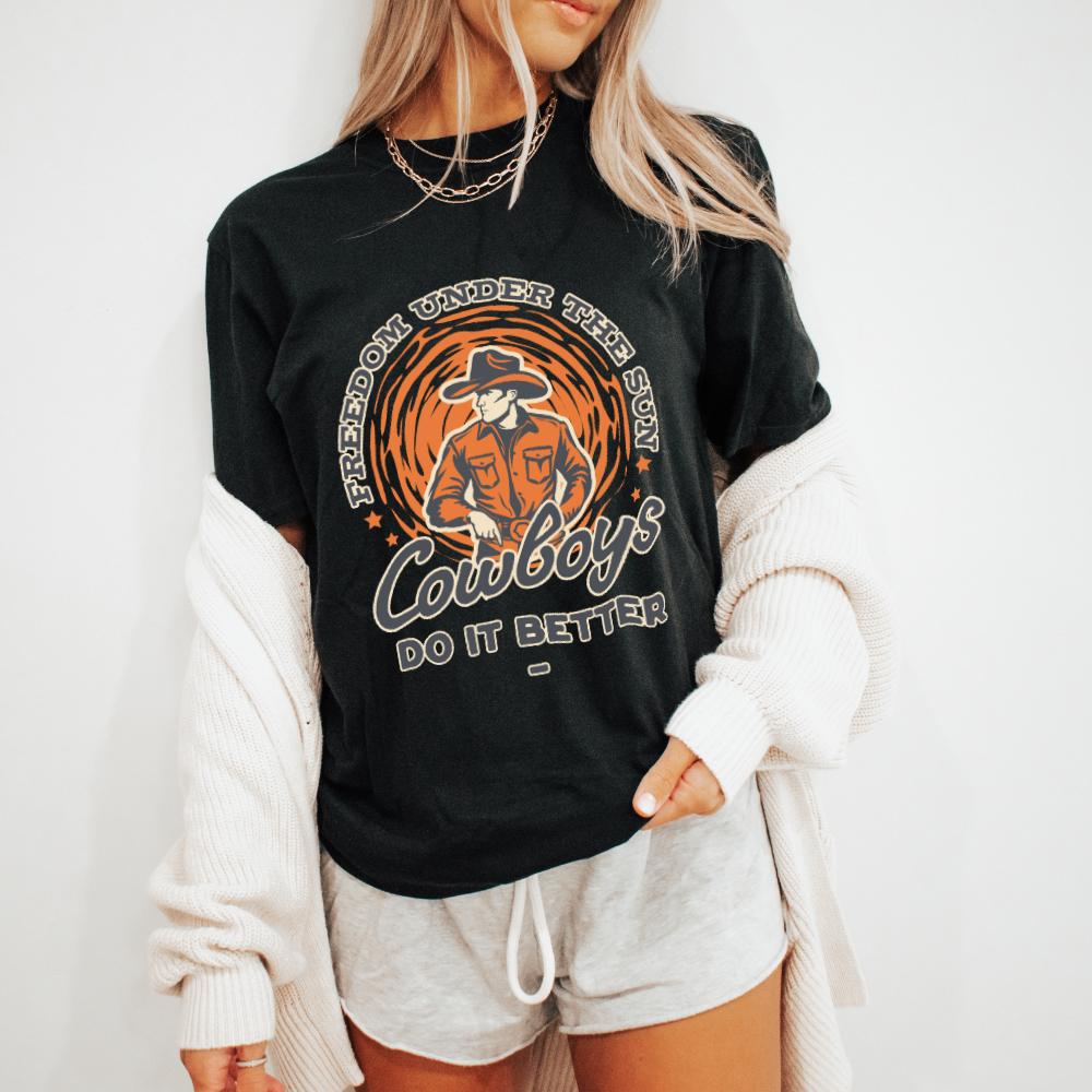 Cowboys Do It Better Country UnisexT-Shirt - Style Circus