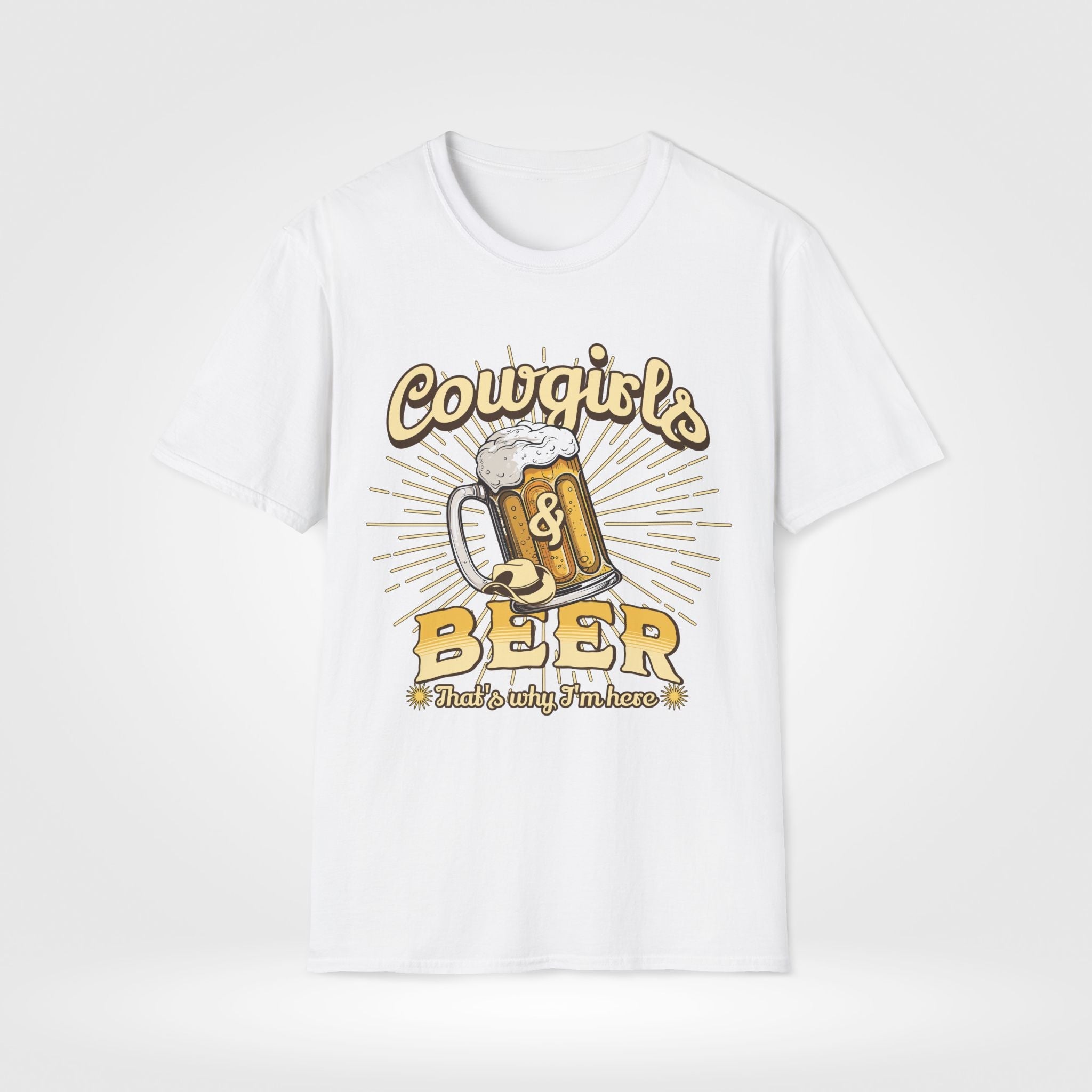 Cowgirls And Beer Funny T-Shirt - Style Circus