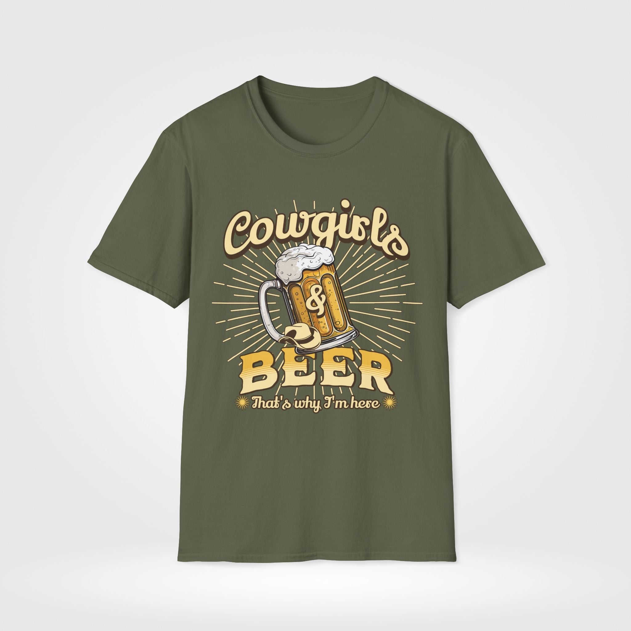 Cowgirls And Beer Funny T-Shirt - Style Circus
