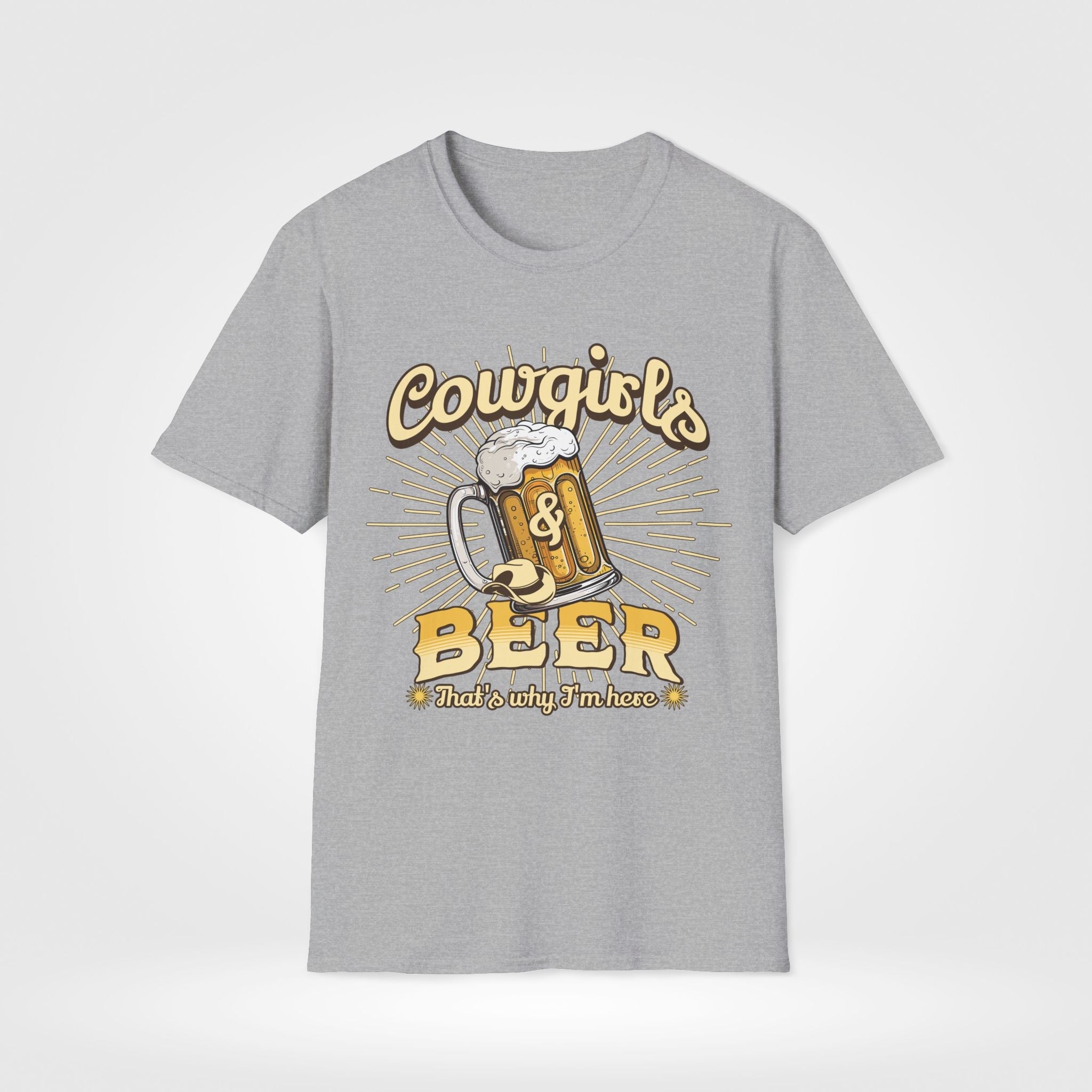 Cowgirls And Beer Funny T-Shirt - Style Circus
