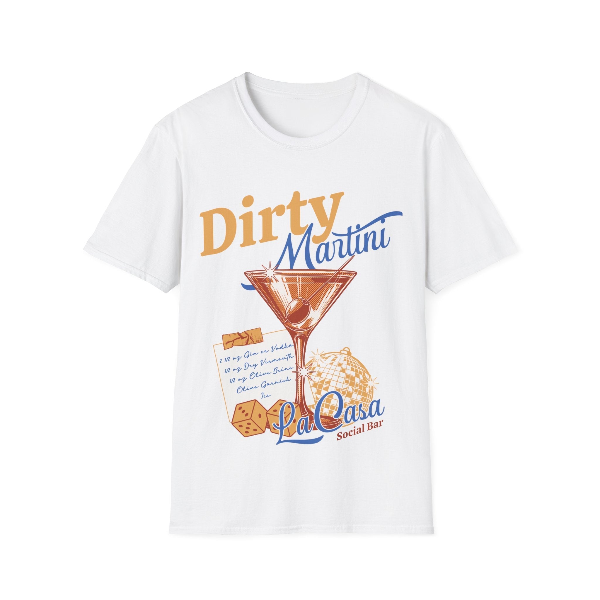 Dirty Martini Social Unisex T-Shirt