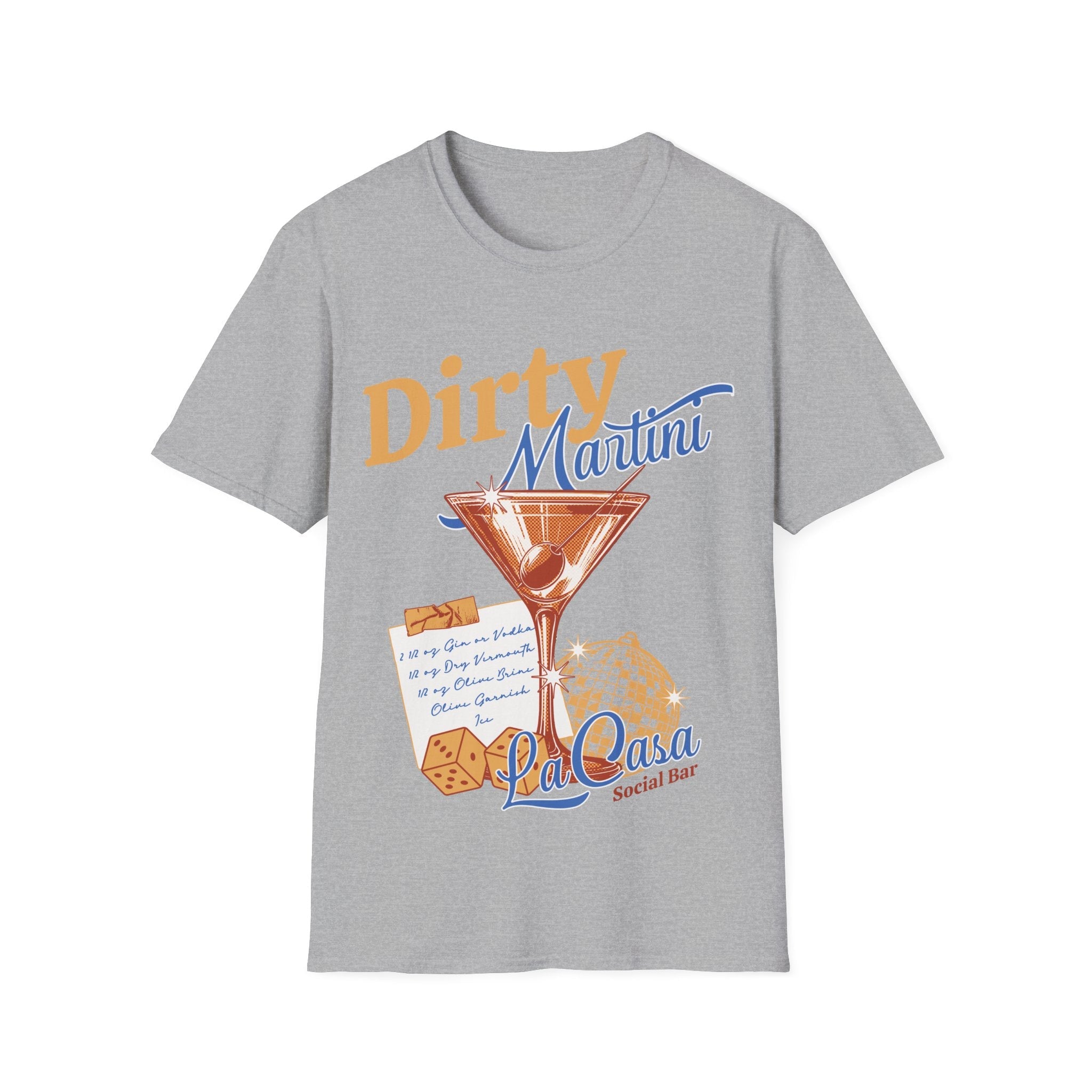 Dirty Martini Social Unisex T-Shirt
