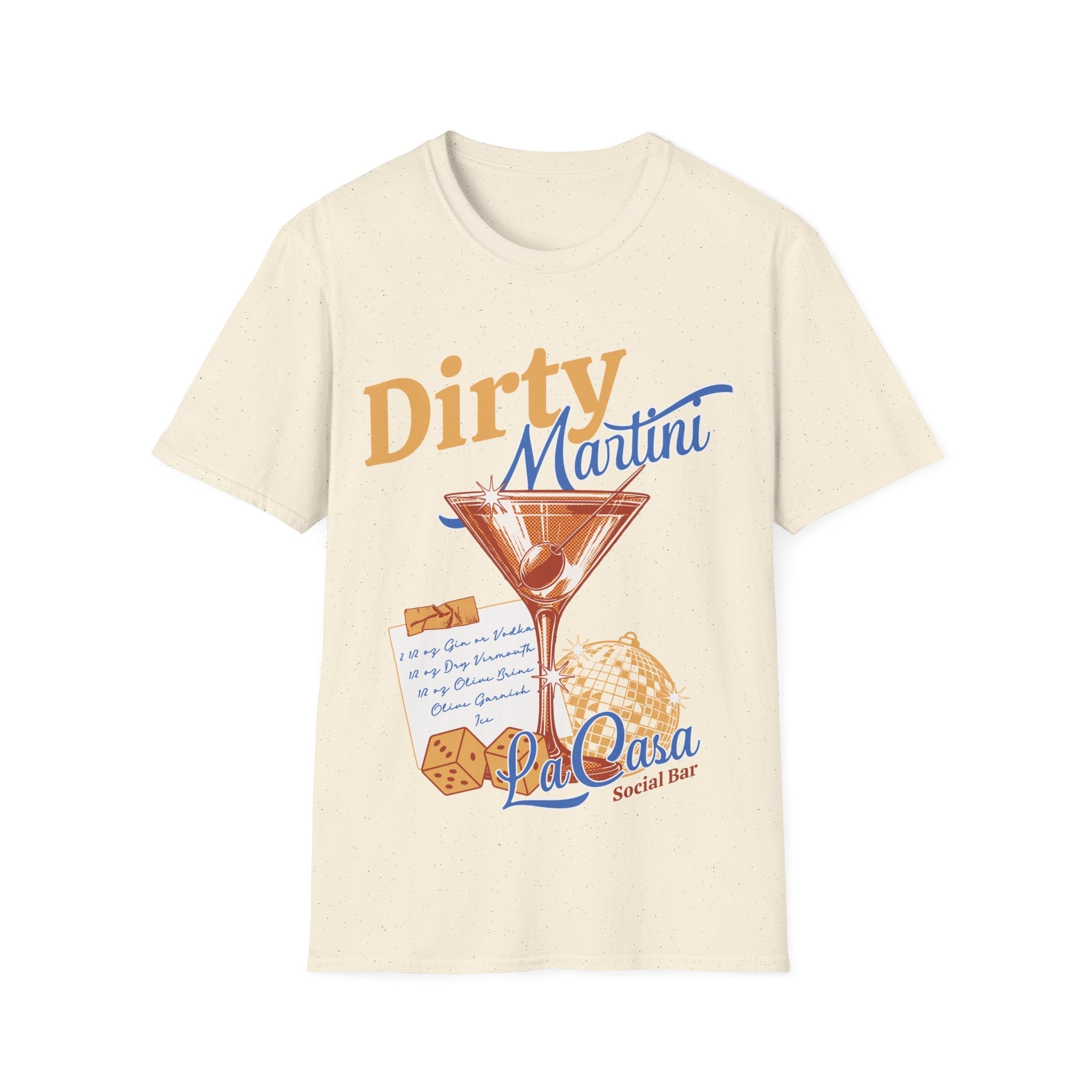 Dirty Martini Social Unisex T-Shirt
