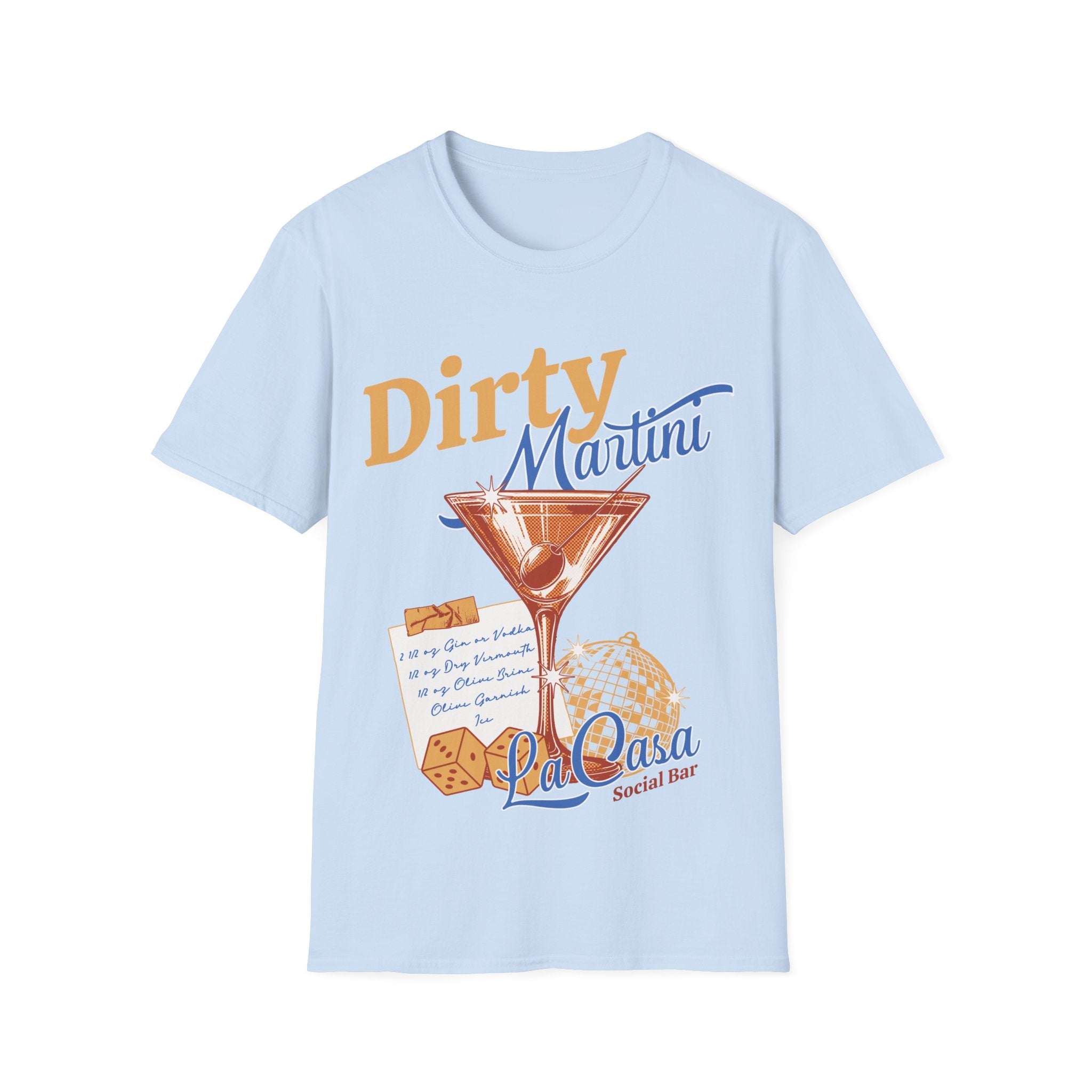 Dirty Martini Social Unisex T-Shirt