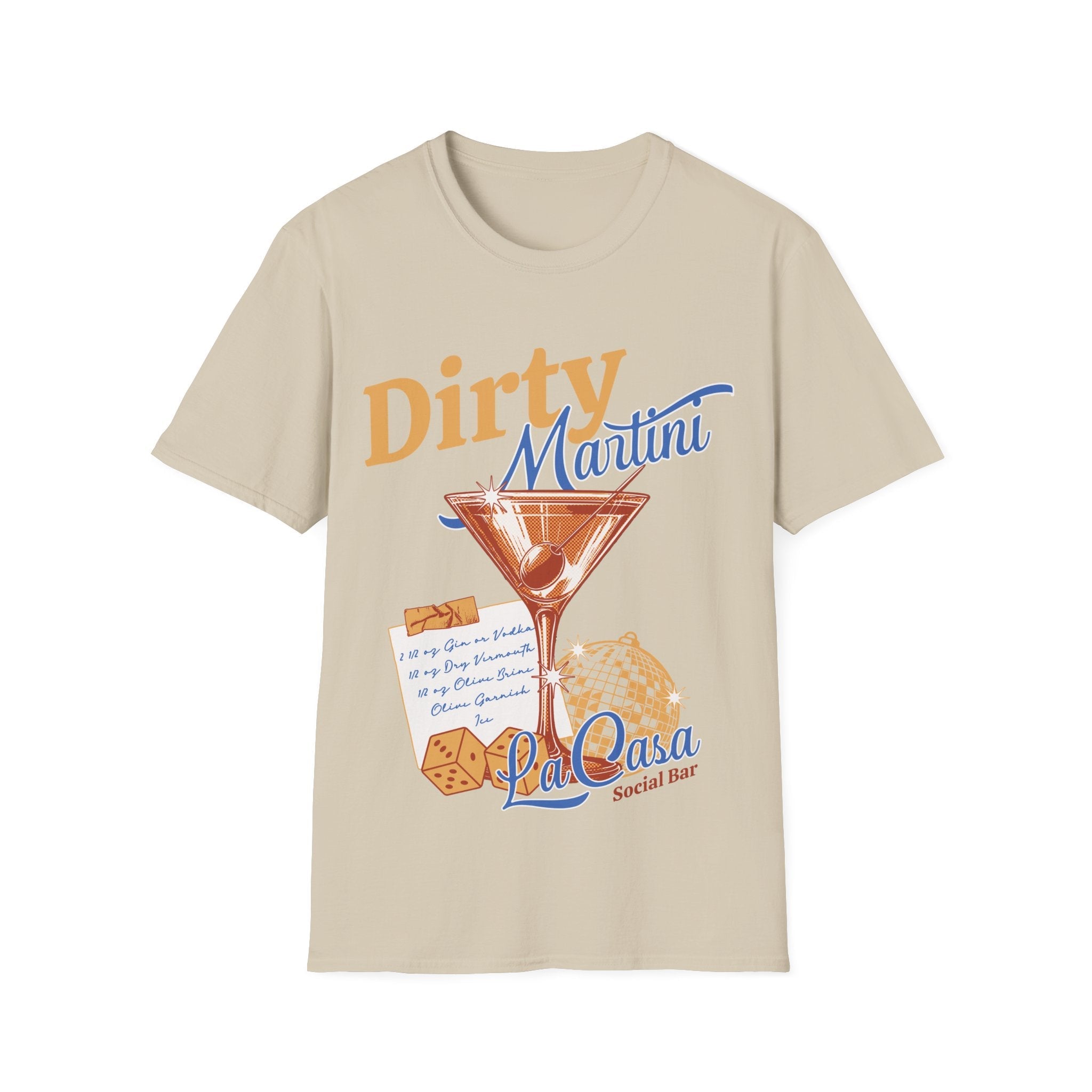 Dirty Martini Social Unisex T-Shirt