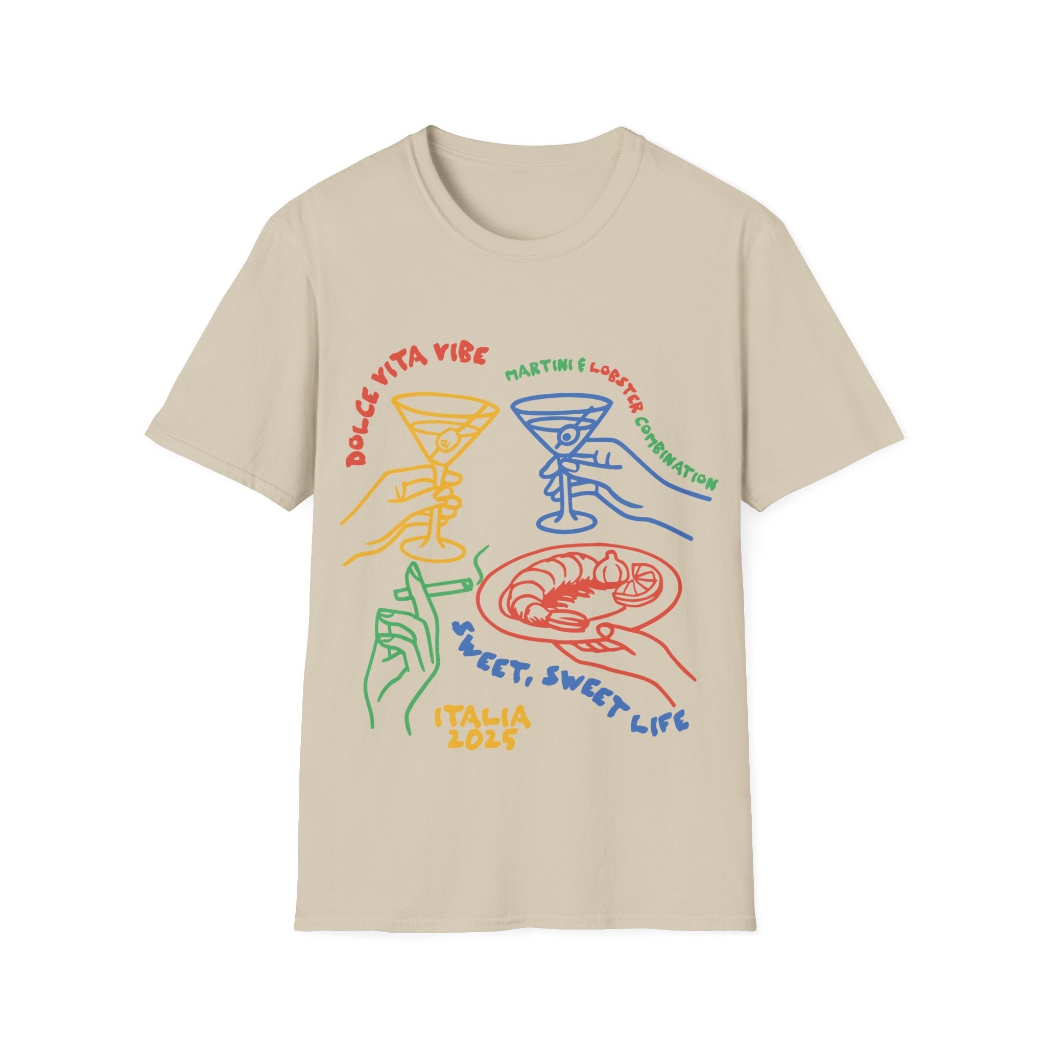 Dolce Vita Vibe Italian Unisex T-Shirt