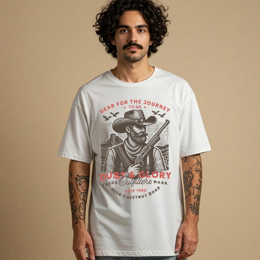 Dust & Glory Western Unisex T-Shirt - Style Circus