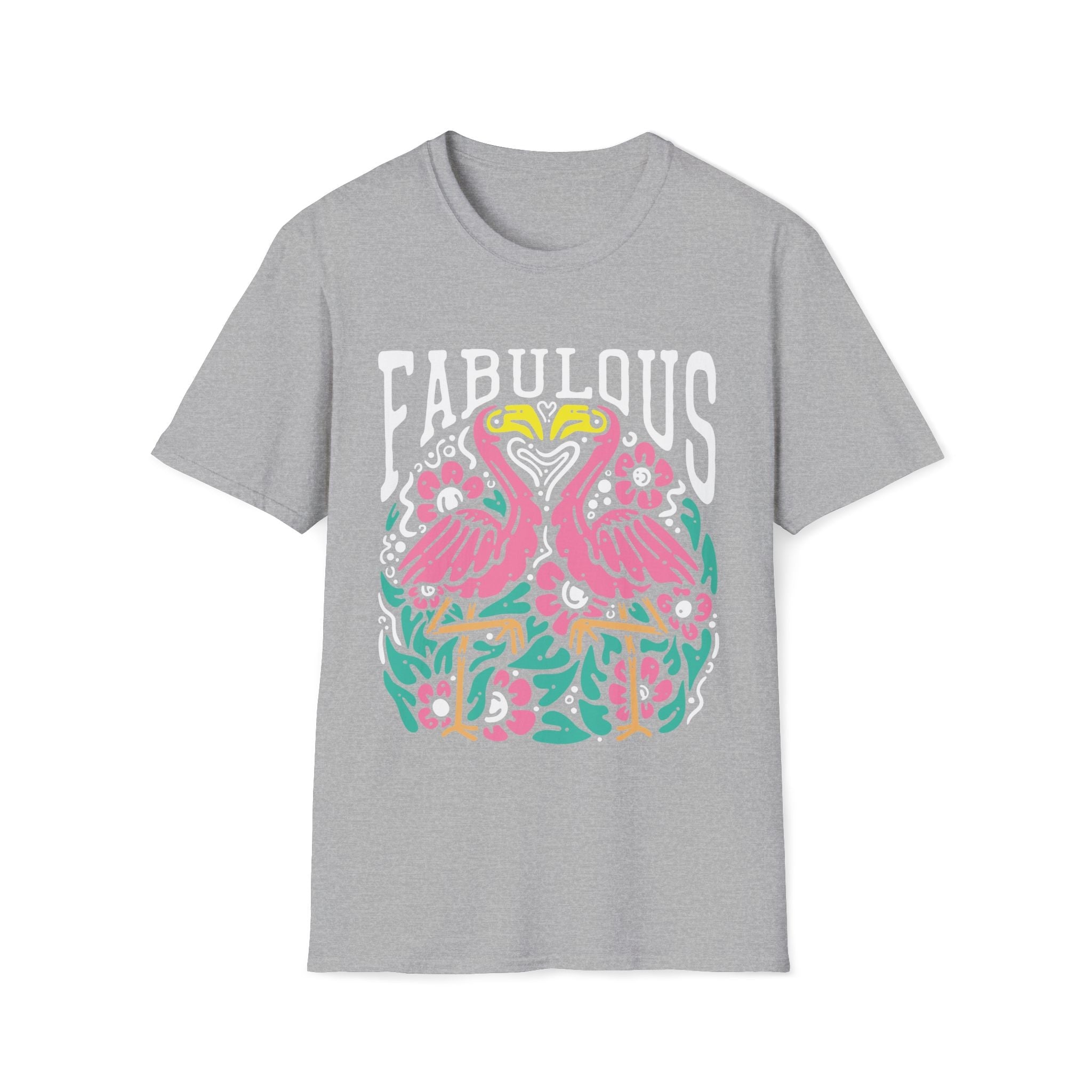 Fabulous Flamingos Unisex T-Shirt - Style Circus