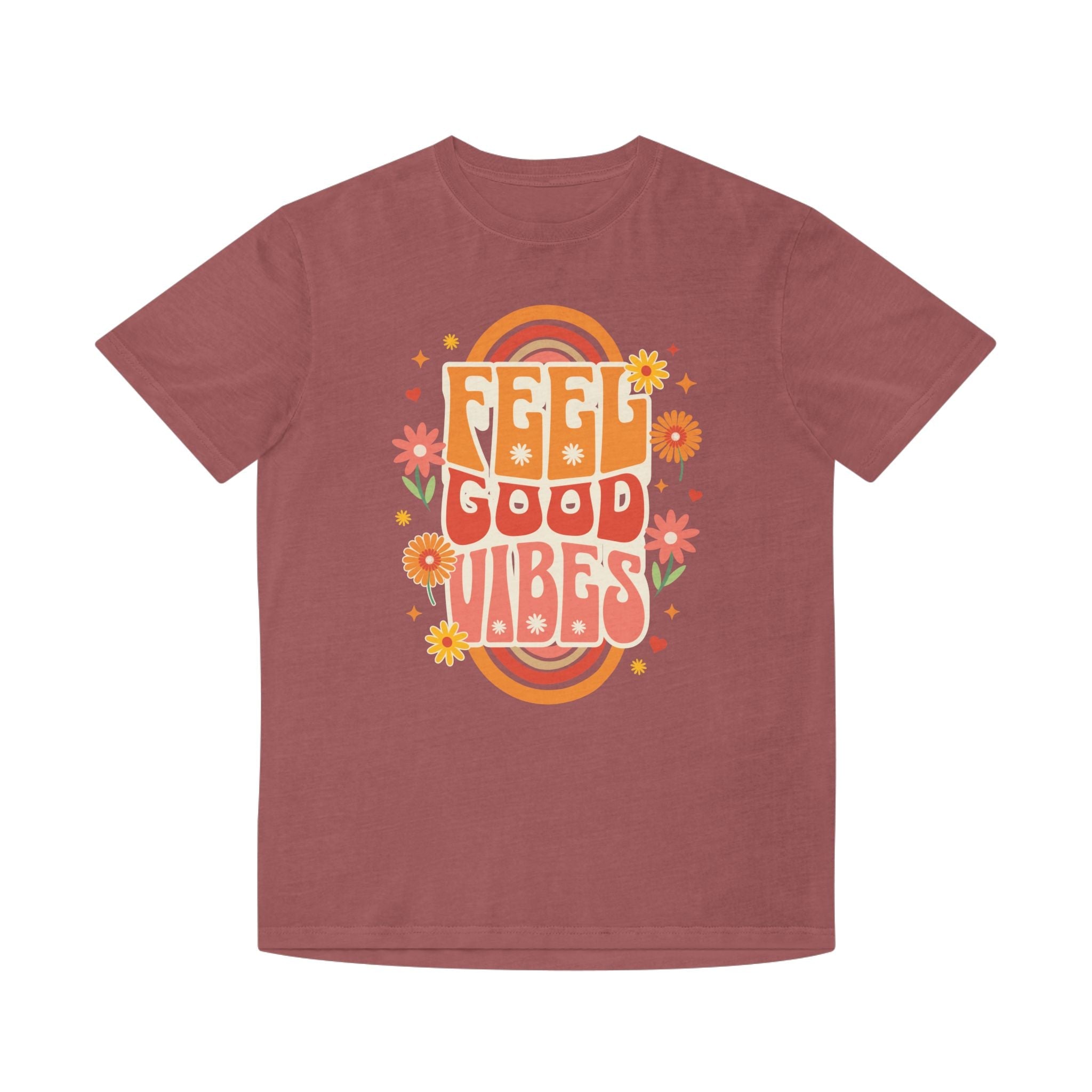 Feel Good Vibes Unisex Faded Tee - Style Circus