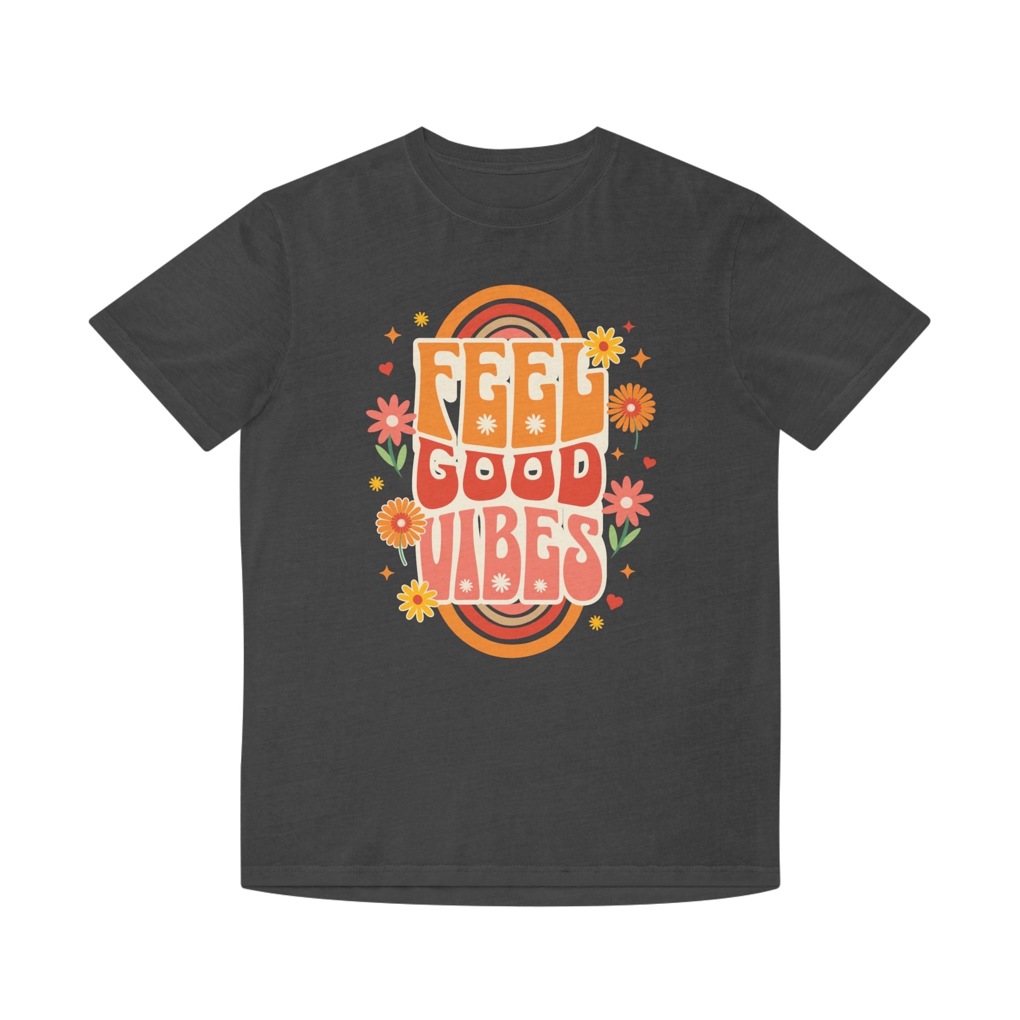 Feel Good Vibes Unisex Faded Tee - Style Circus