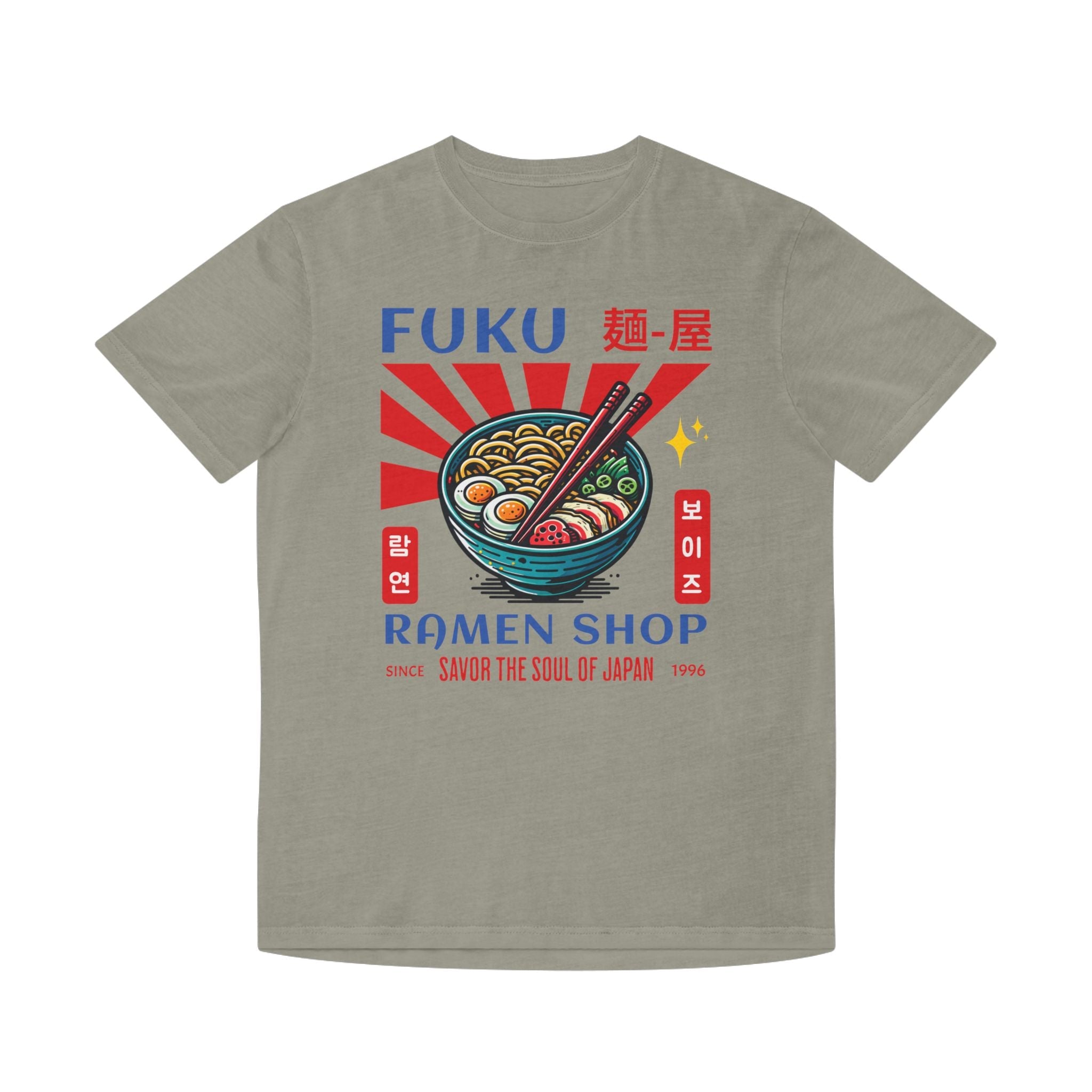 FUKU Ramen Shop Unisex Faded Tee - Style Circus