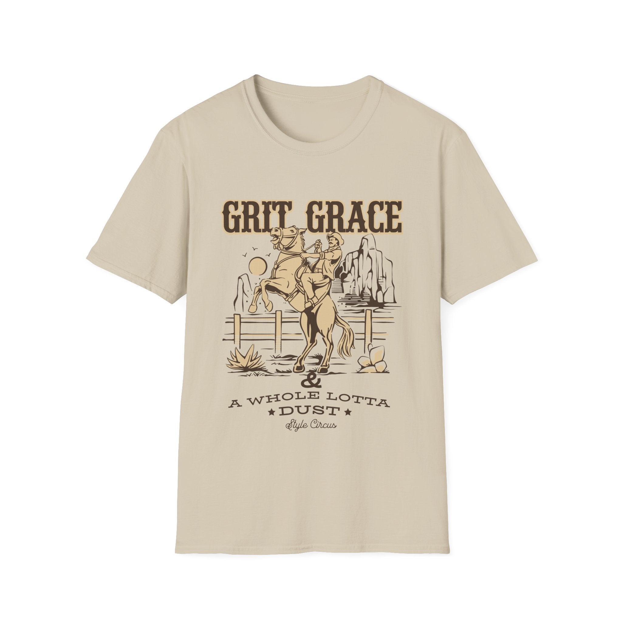 Grit Grace & Dust Cowboy T-Shirt - Style Circus