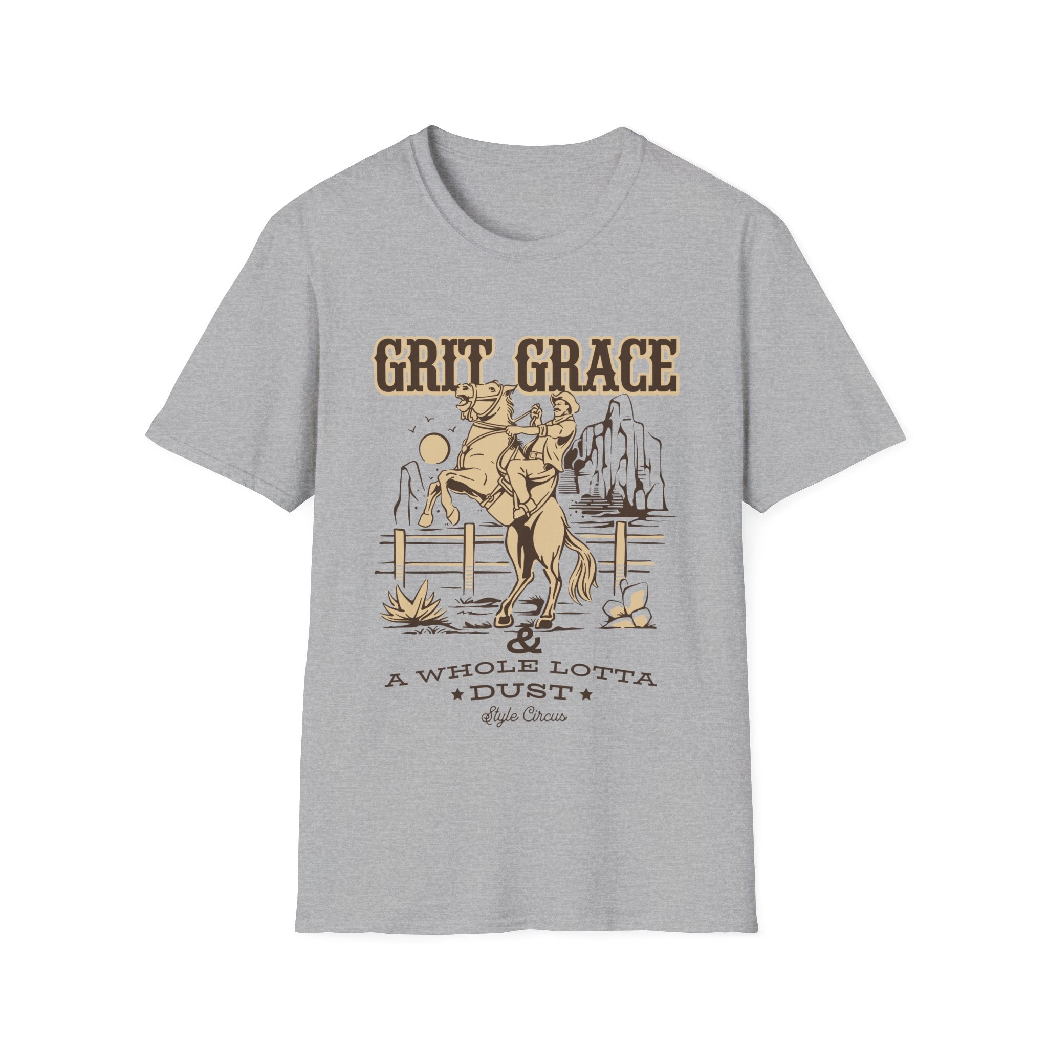 Grit Grace & Dust Cowboy T-Shirt - Style Circus