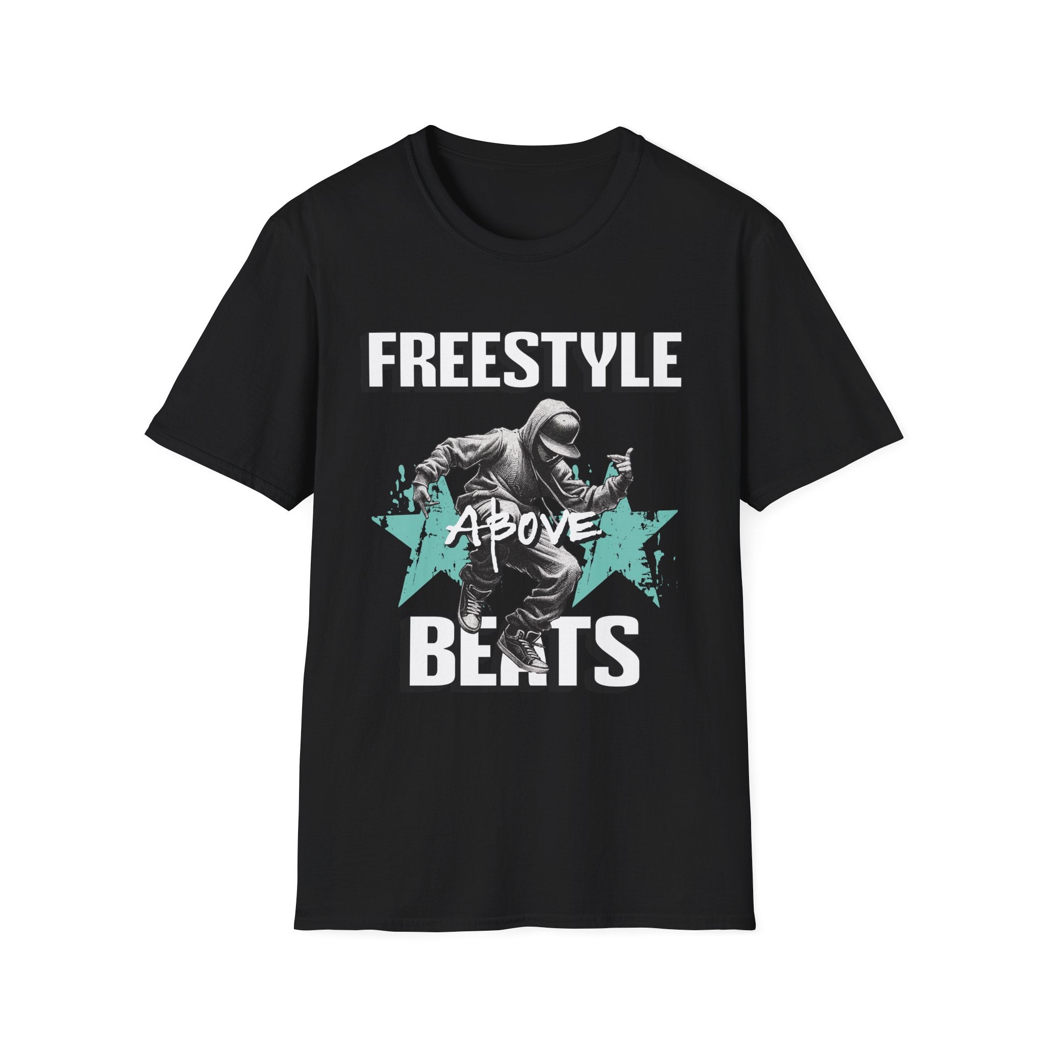 Hip Hop Freestyle Above Beats T-Shirt - Style Circus